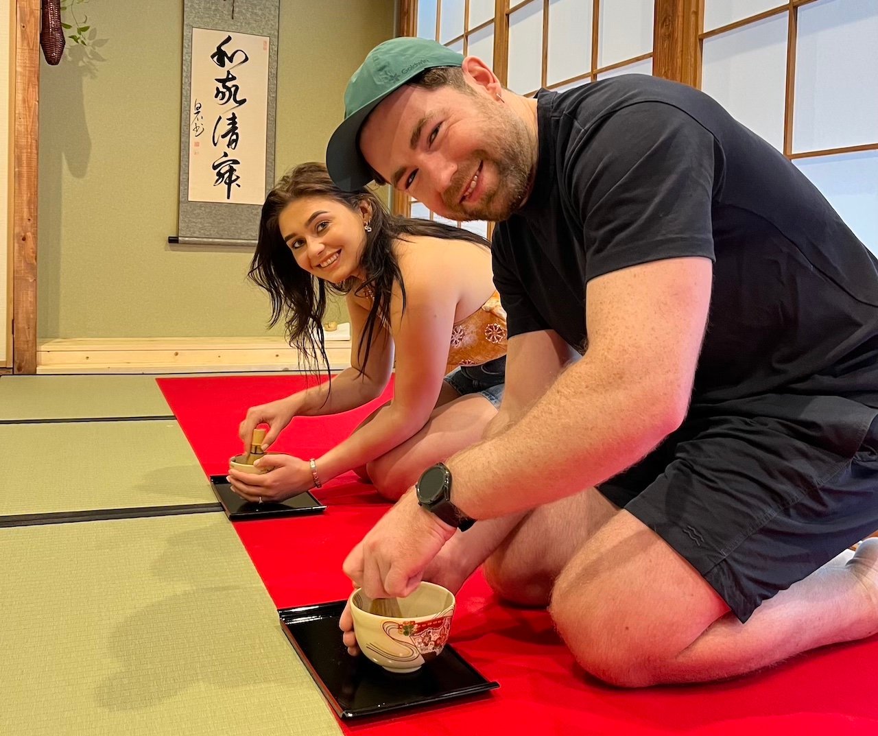 Traditional Matcha Tea Ceremony in Downtown Osaka