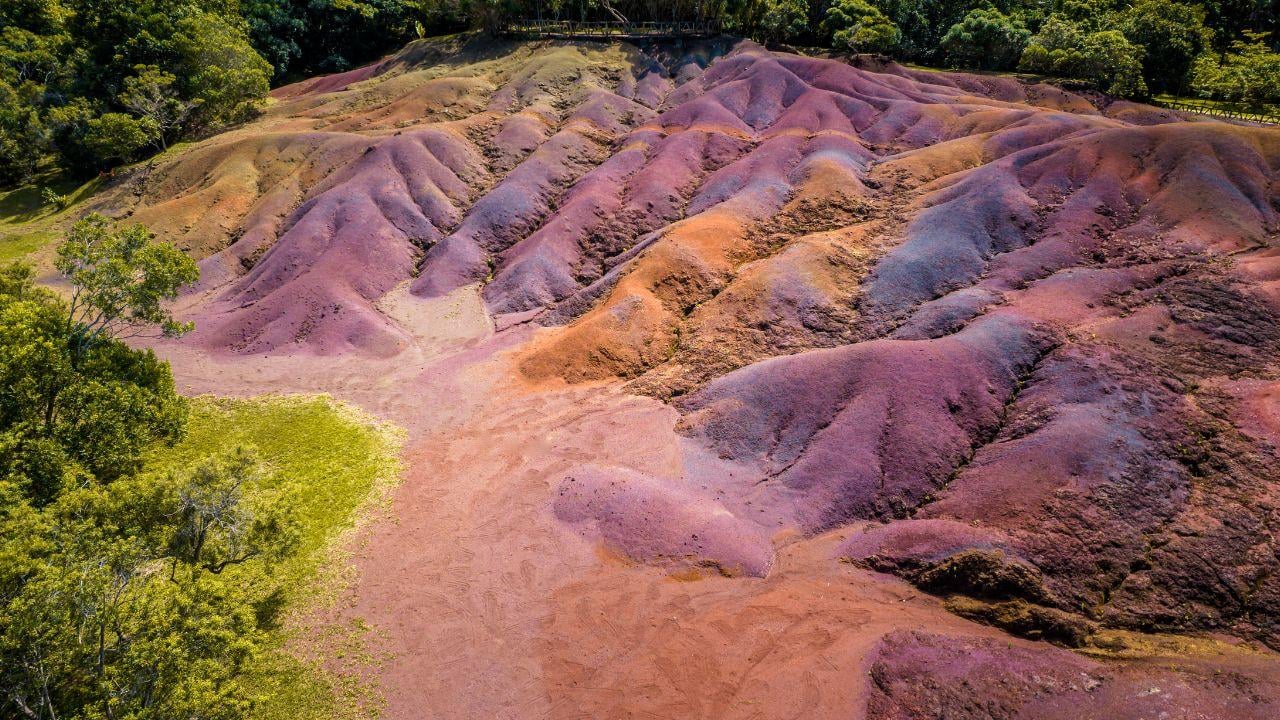 Chamarel 7 Coloured Earth Geopark Entry Ticket