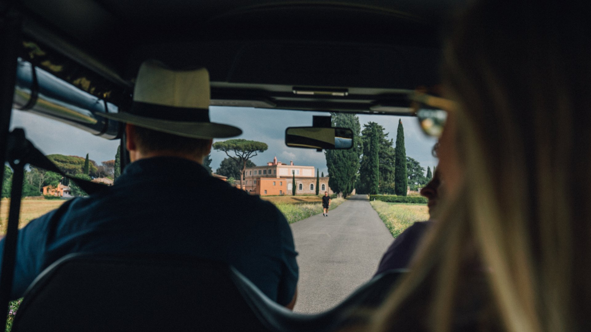 Appian Way golf cart tour Rome catacombs electric cart — image 9