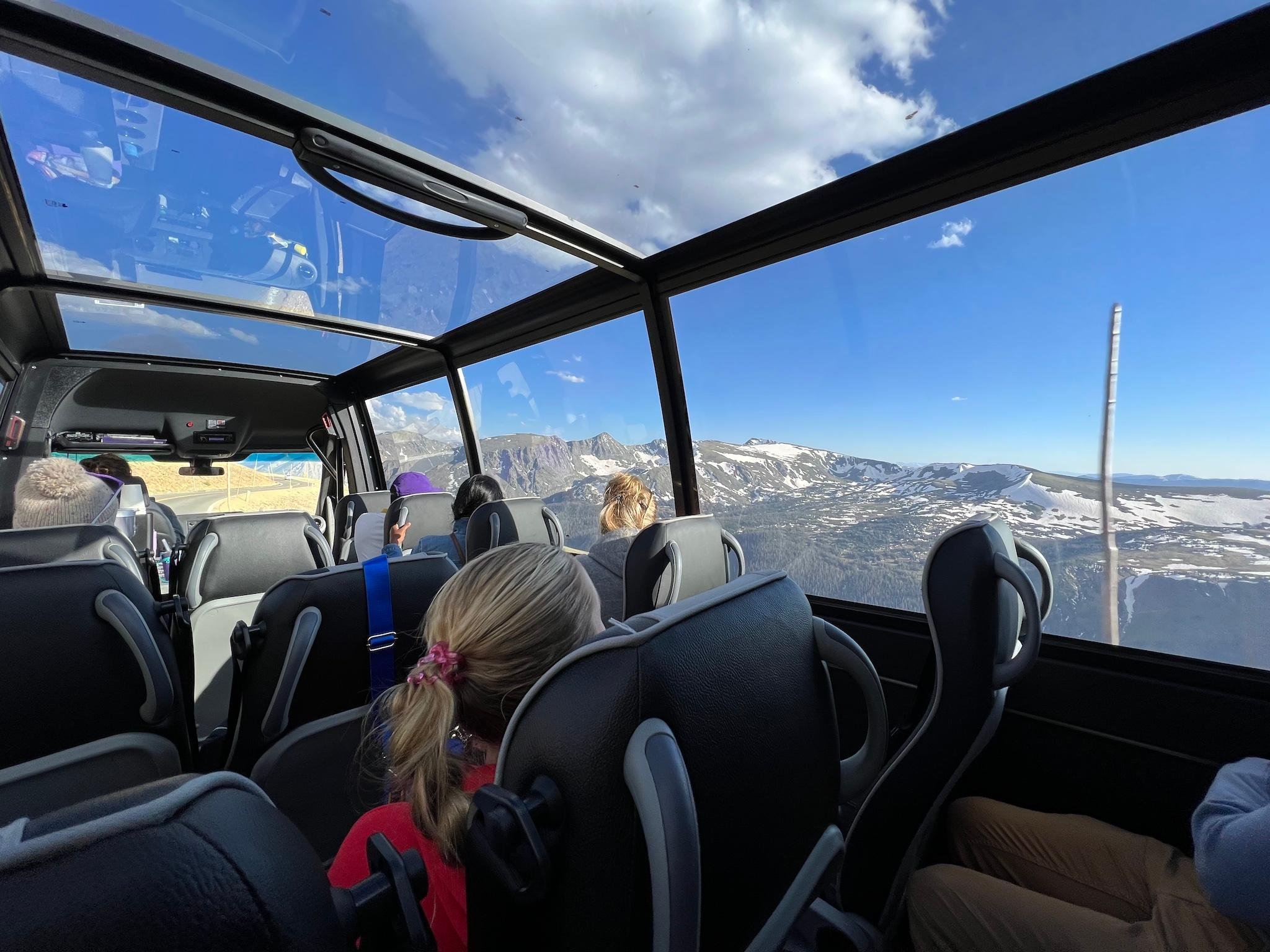 Rocky Mountain National Park Glass-Top Van Experience