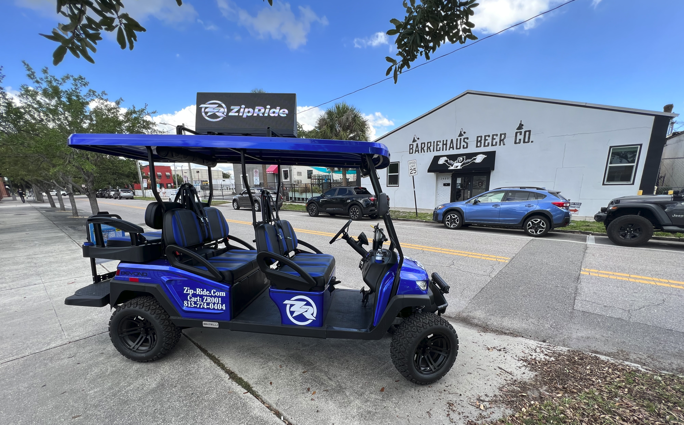 Private Golf Cart Brewery Crawl in Ybor City