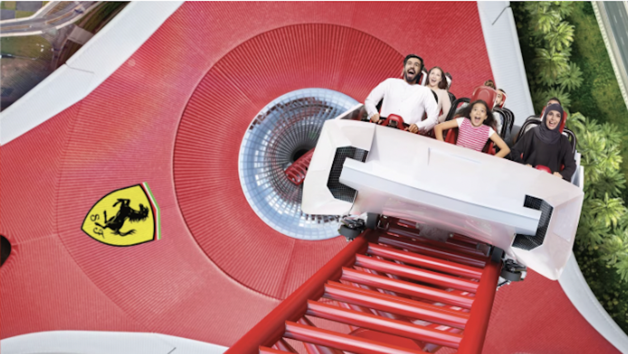 Dubai to Abu Dhabi: Sheikh Zayed Mosque & Ferrari World Day Tour