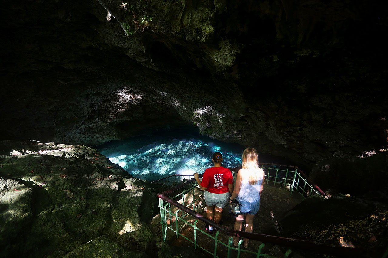 Visite guidée du parc national Los Tres Ojos depuis Saint-Domingue