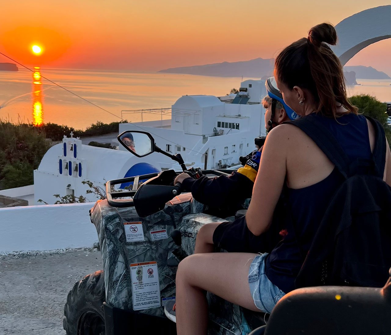 Santorini ATV quad bike tour — caldera views and off-road trails — image 5