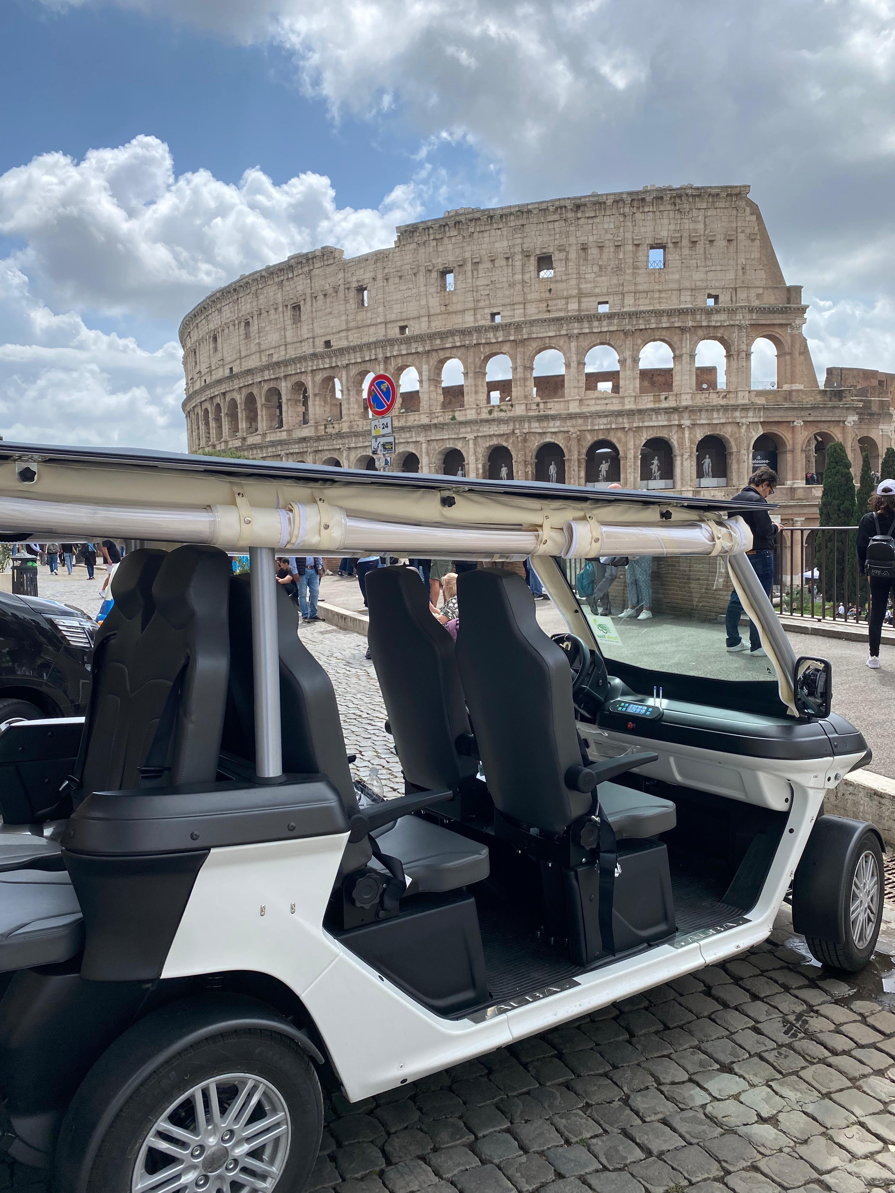 imperial Rome golf cart tour ancient sites forum Caracalla — image 4
