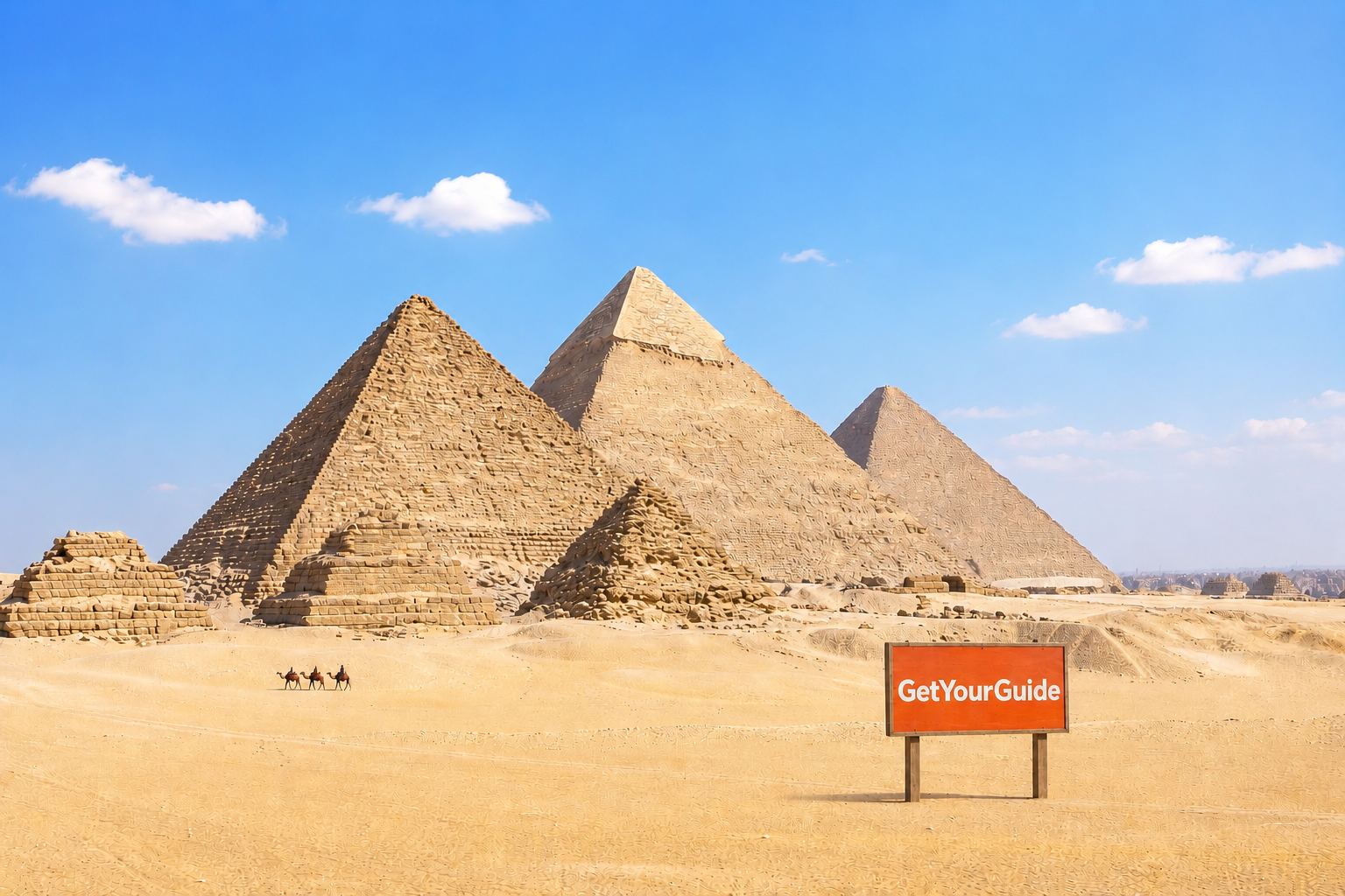 Sharm El Sheikh: Cairo Day Trip by Flight with Pyramids & GEM Museum
