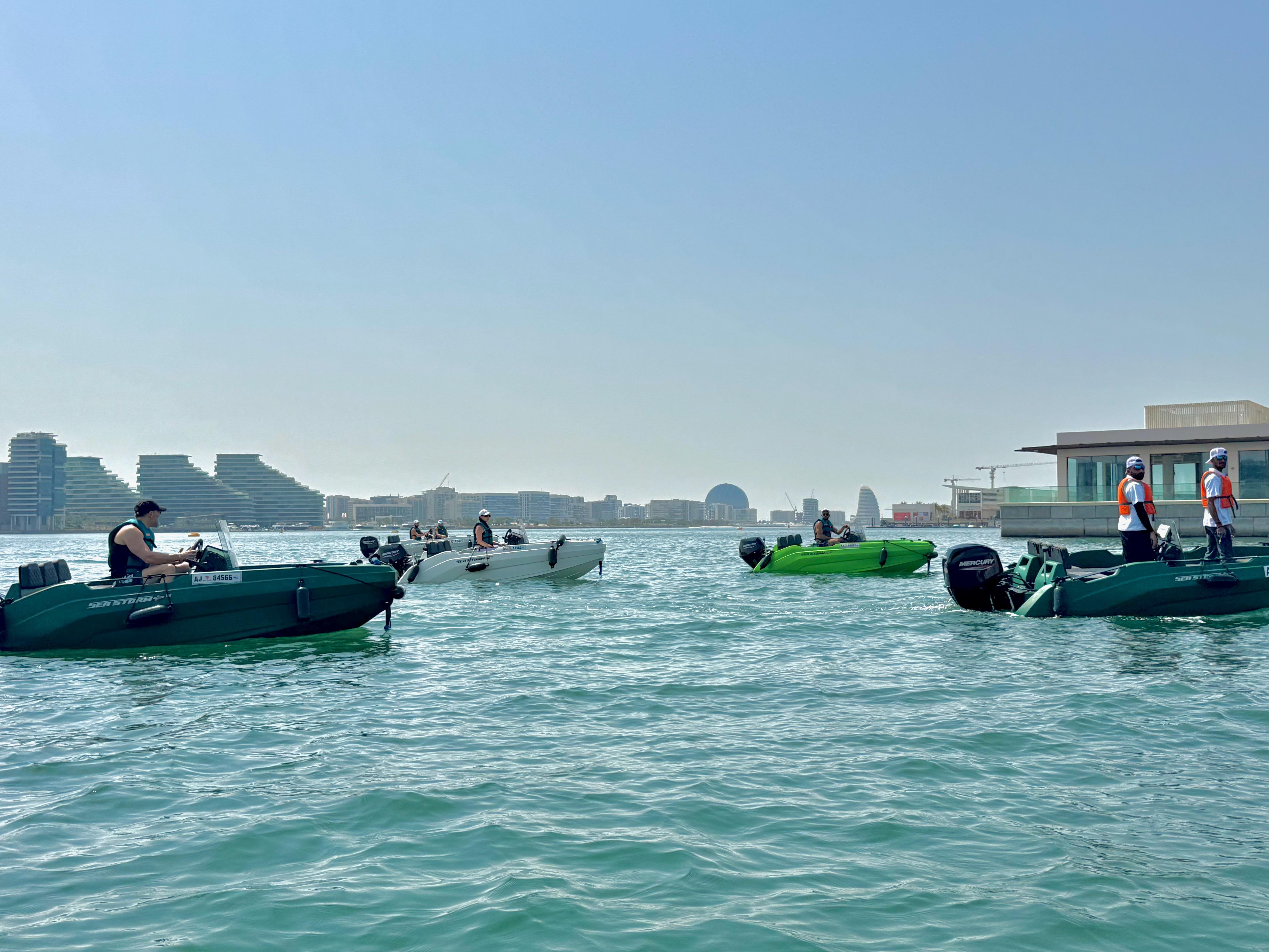 Yas Island Self-Drive Speedboat Tour with GPS Audio Guide