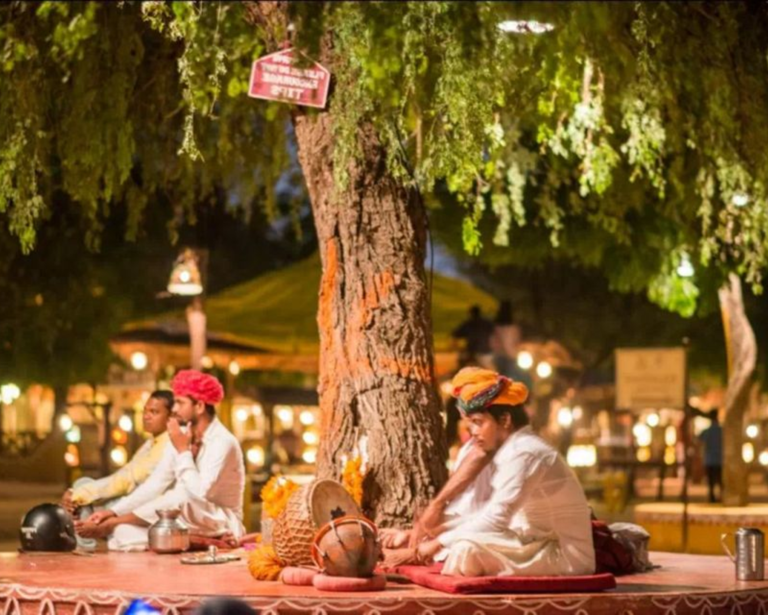 Jaipur Evening: Chokhi Dhani Culture & Rajasthani Dinner