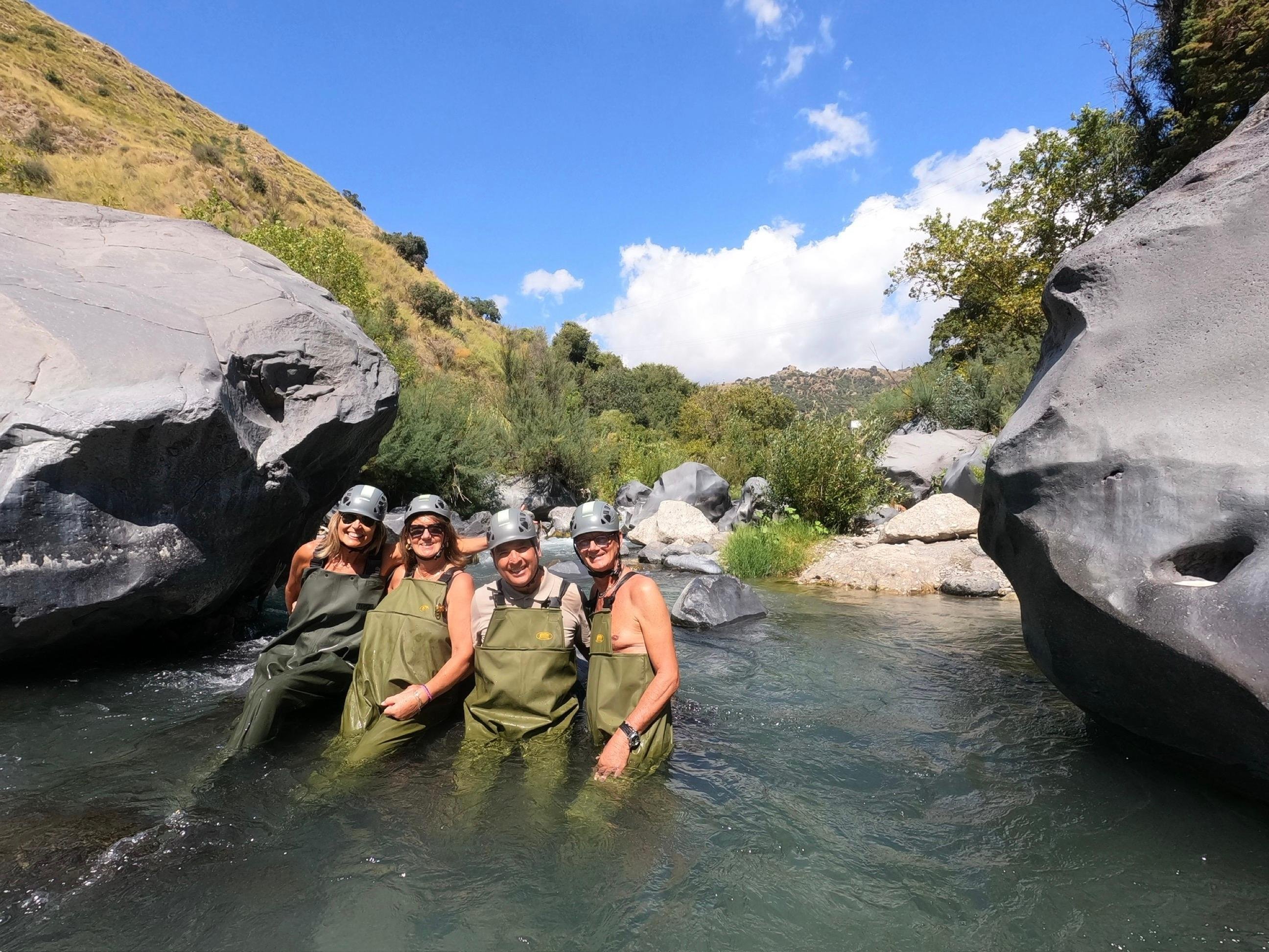 Alcantara Gorges River Trekking Adventure