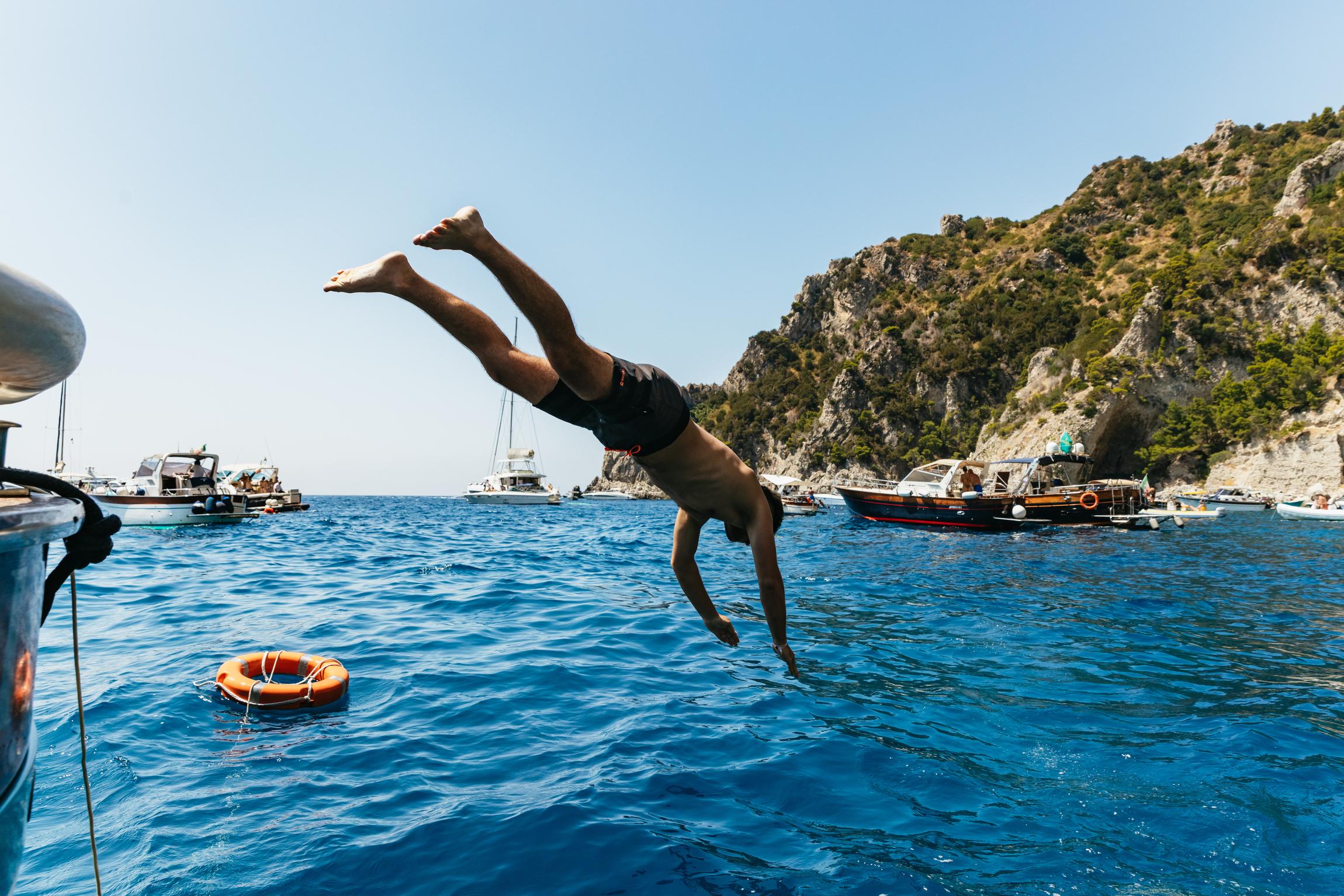 Capri Boat Day Trip from Naples with Lunch & Drinks