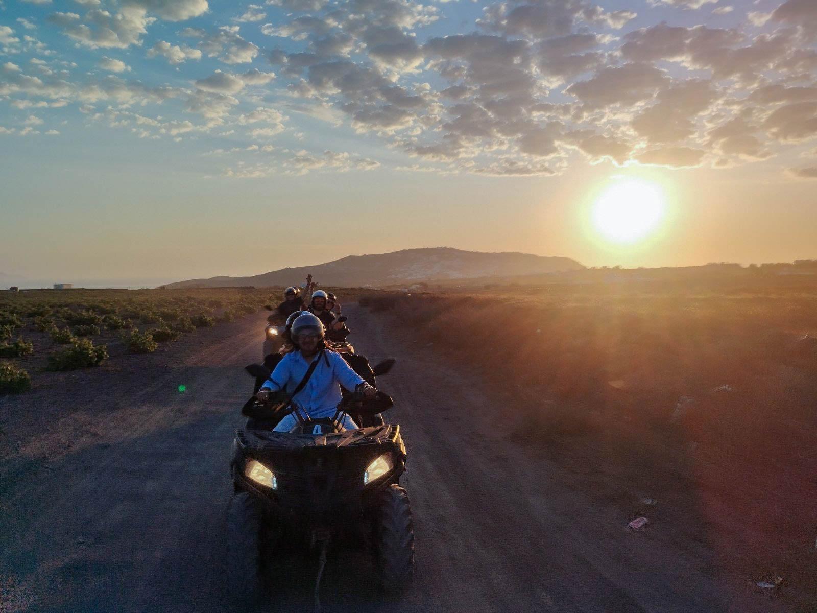 Santorini ATV quad bike tour — caldera views and off-road trails — image 6