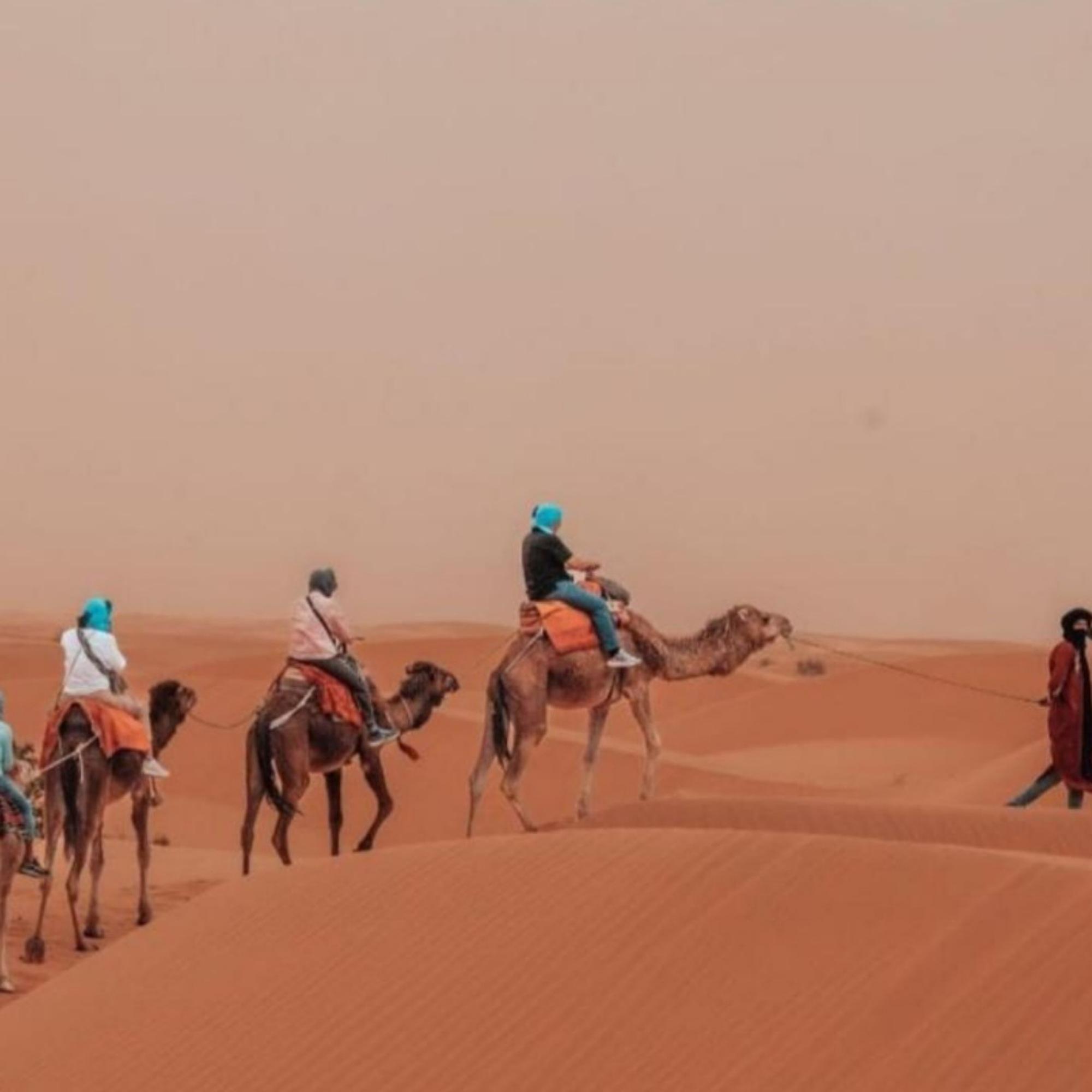 Merzouga Sahara Overnight: Camel Trek & Luxury Desert Camp