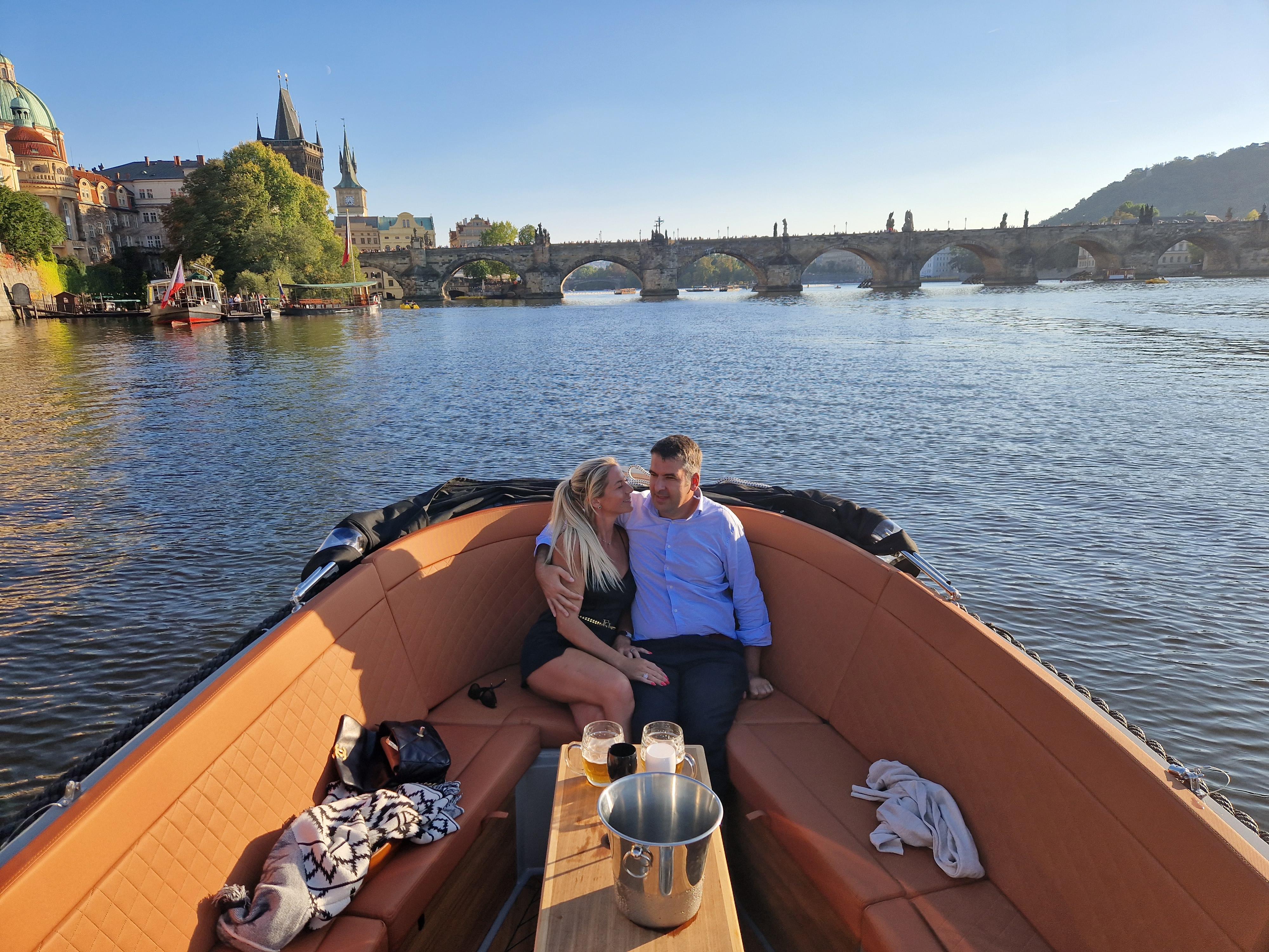 Prague Private Boat Tour with Champagne - 2 Hours