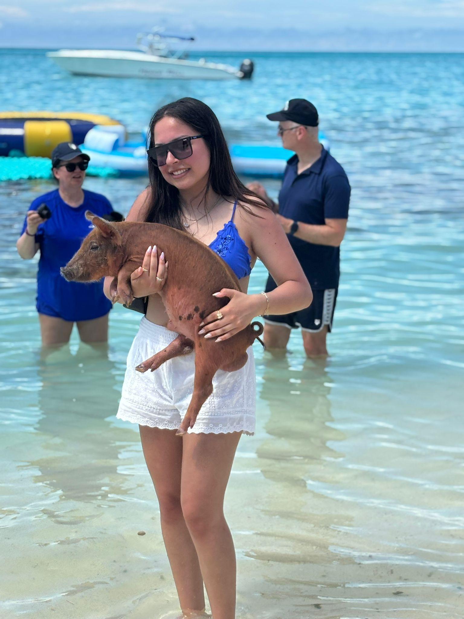 Nassau 3-Island Speedboat Adventure: Pigs, Turtles & Snorkeling
