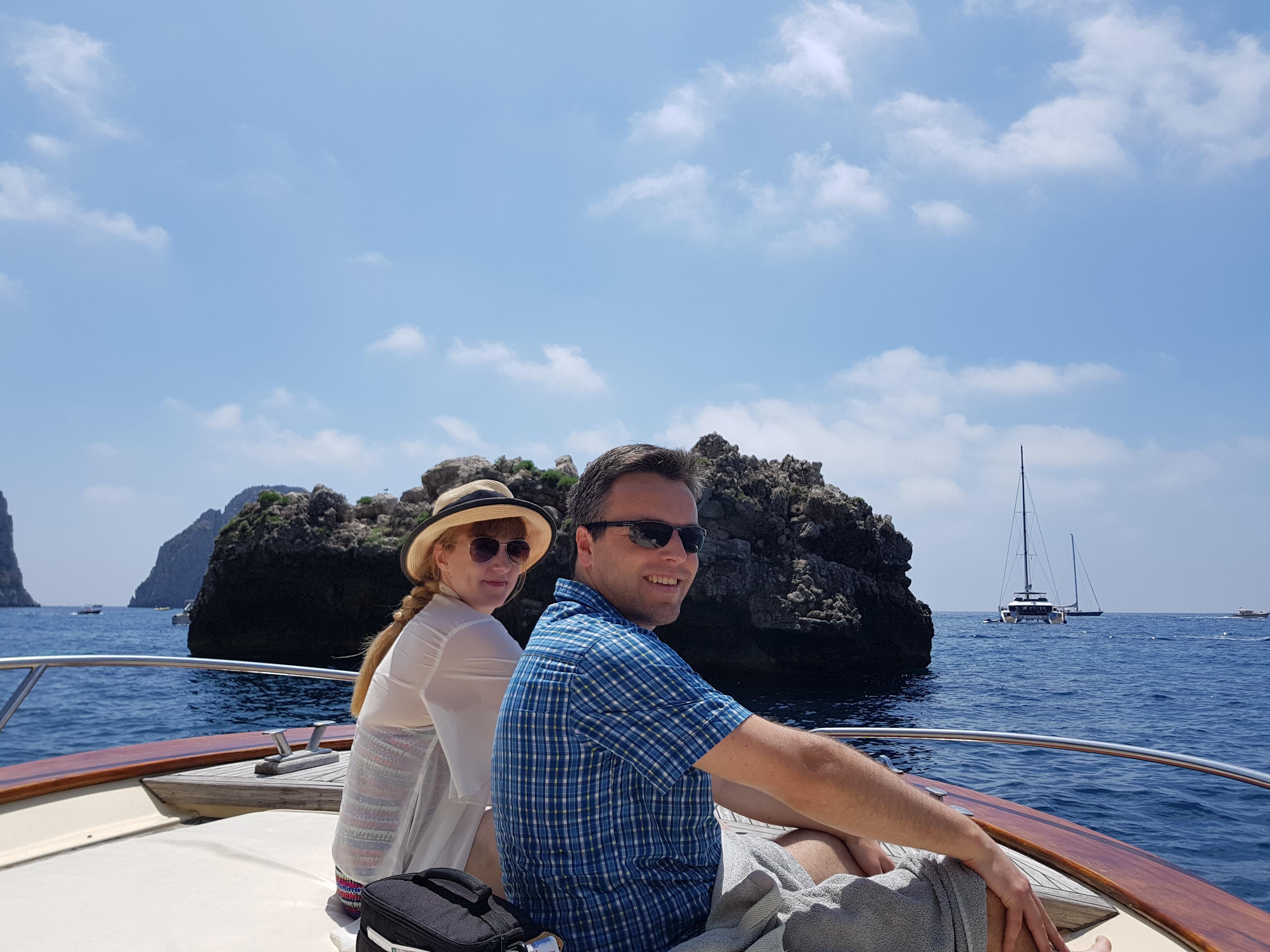Capri & Blue Grotto Full-Day Boat Tour from Positano