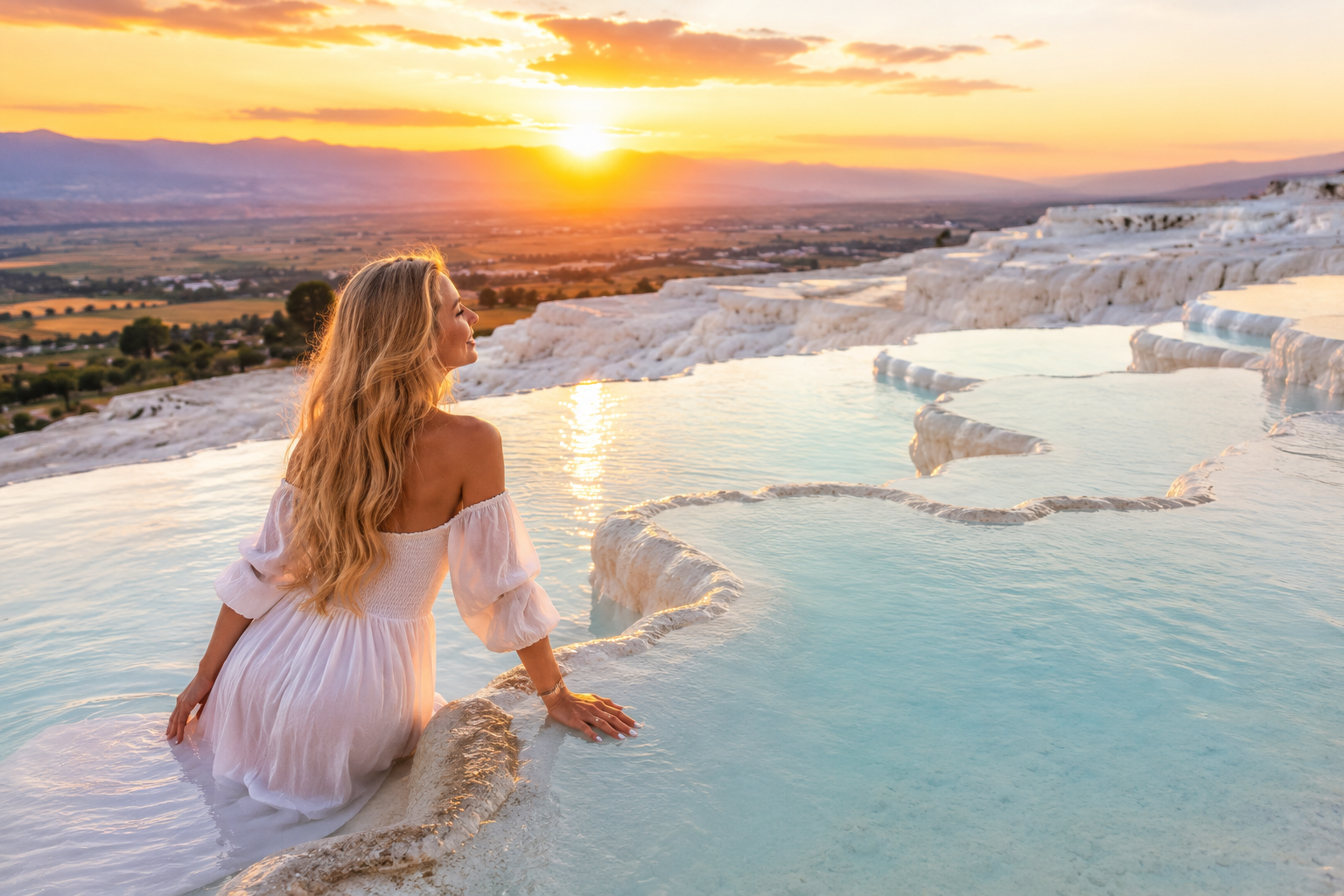 Pamukkale Evening Tour from Marmaris