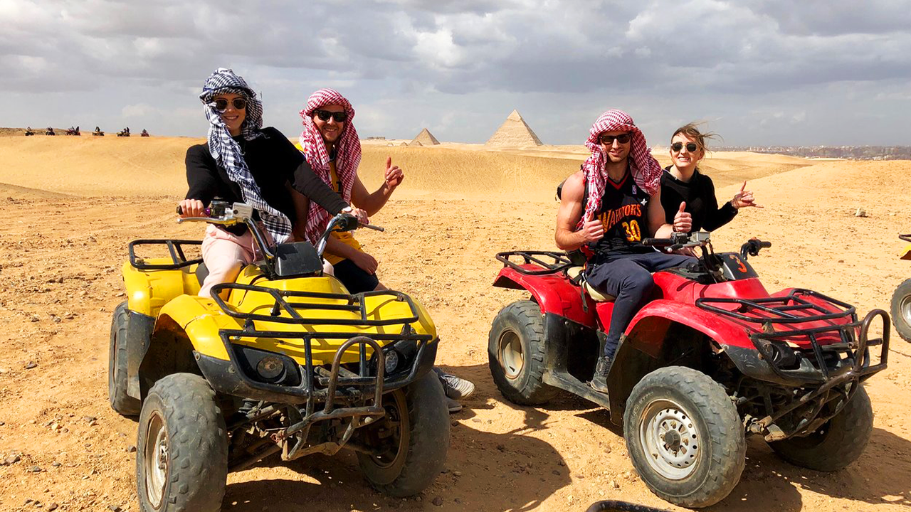 Private Quad Bike Adventure at the Giza Pyramids