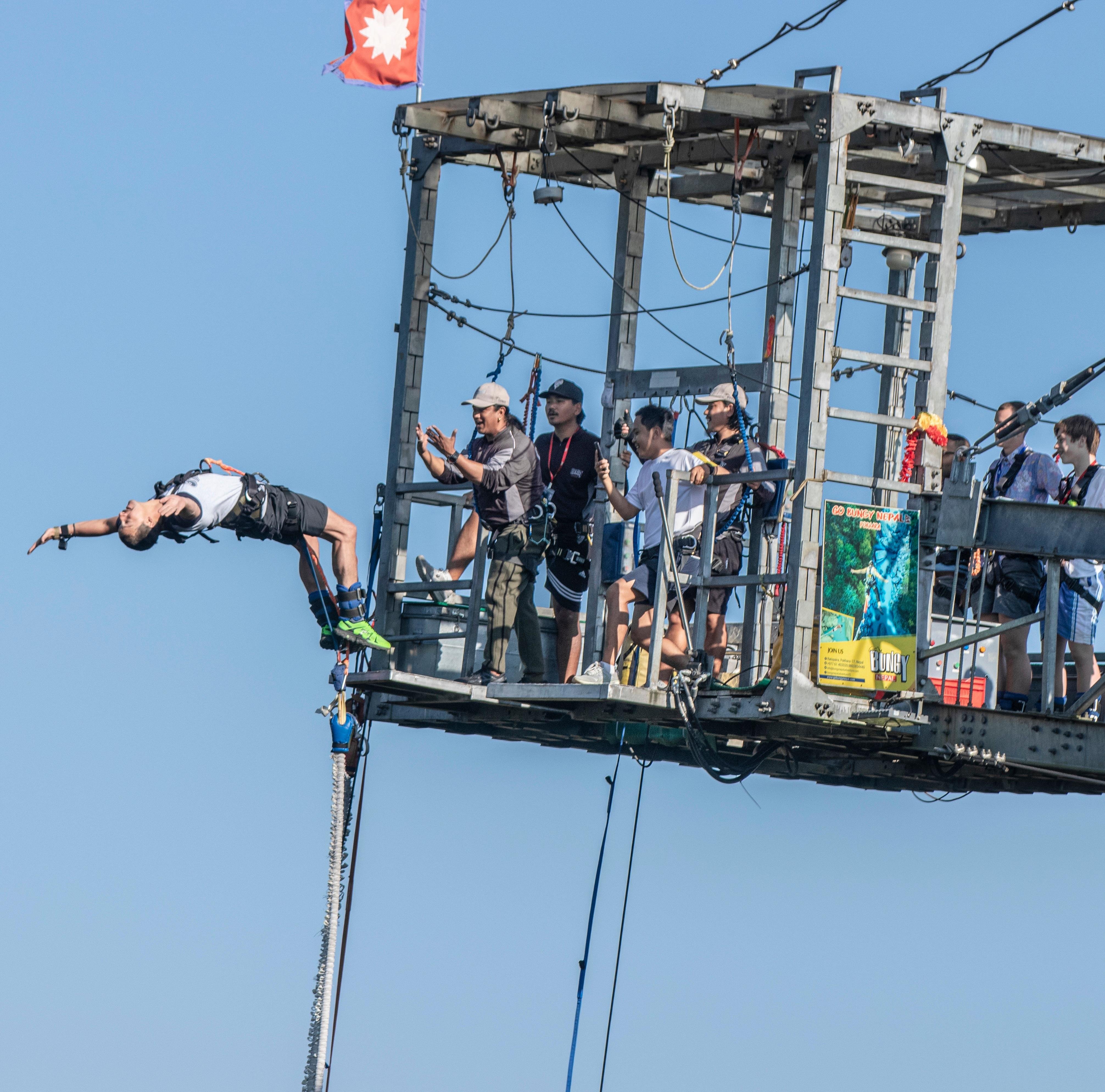 Pokhara Ultimate Adrenaline Trio: Paragliding, Bungee & Zipline