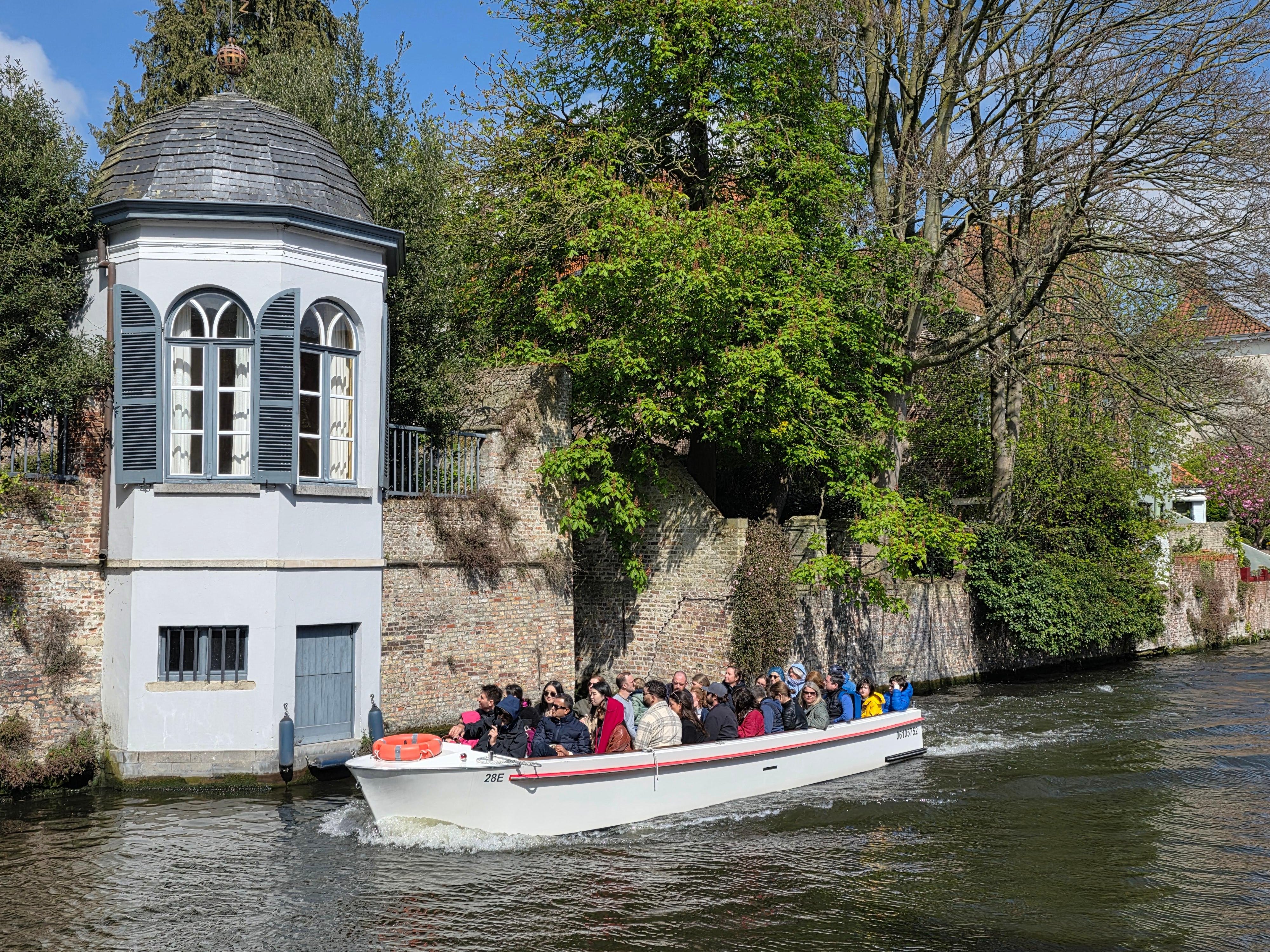 Bruges canal boat tour — medieval canals, low bridges, the Belfry and the Beguinage in the Venice of the North — image 31