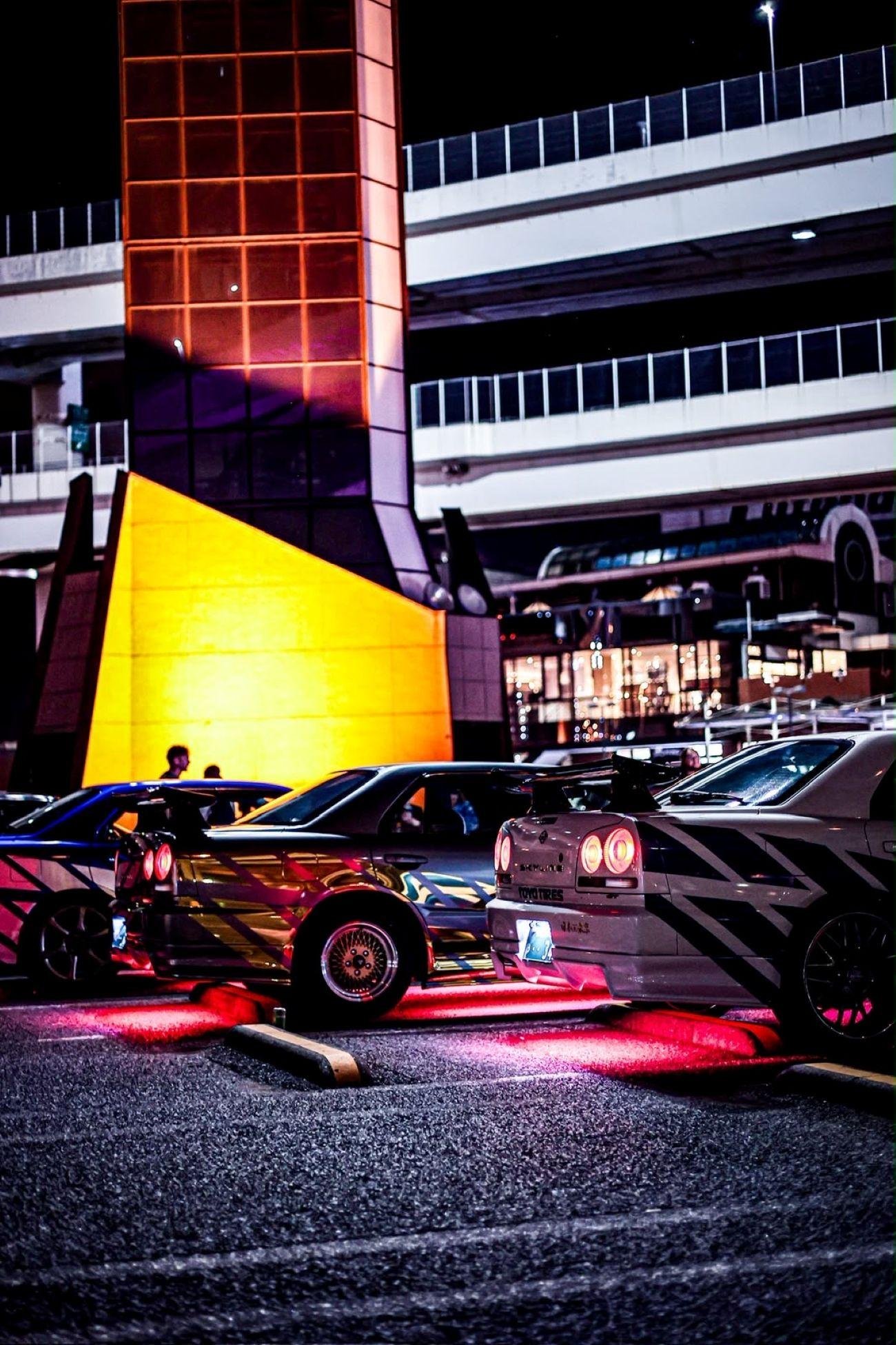 Tokyo Private R34 Skyline JDM Drive & Daikoku Car Meet