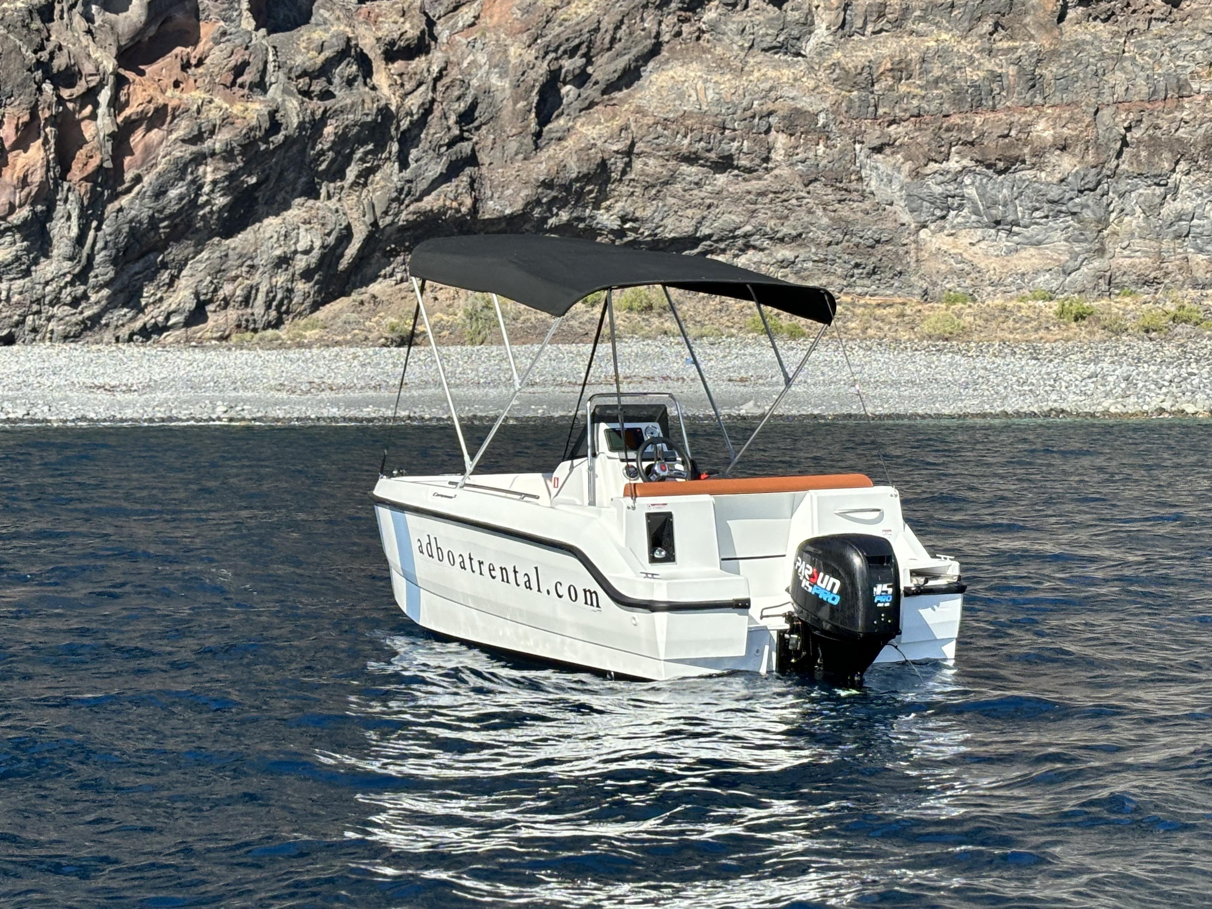 Tenerife: License-Free Boat Rental Adventure