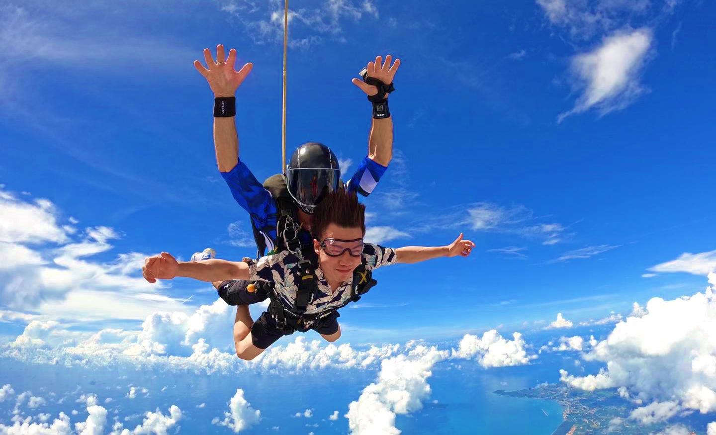 Tandem Skydive Experience at Dropzone Thailand with Hotel Transport
