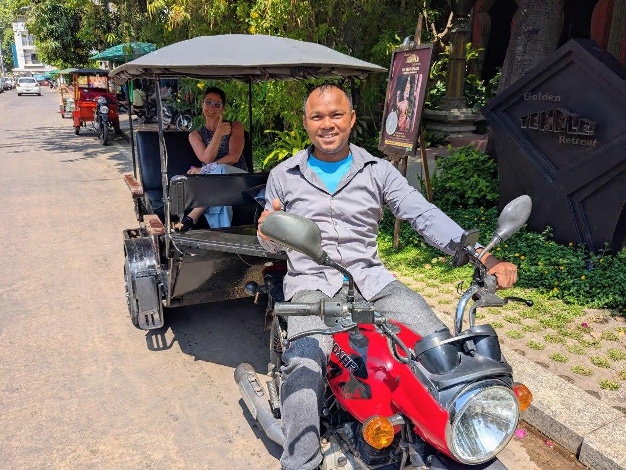Aventura privada en Tuk-Tuk a Angkor Wat desde Siem Reap