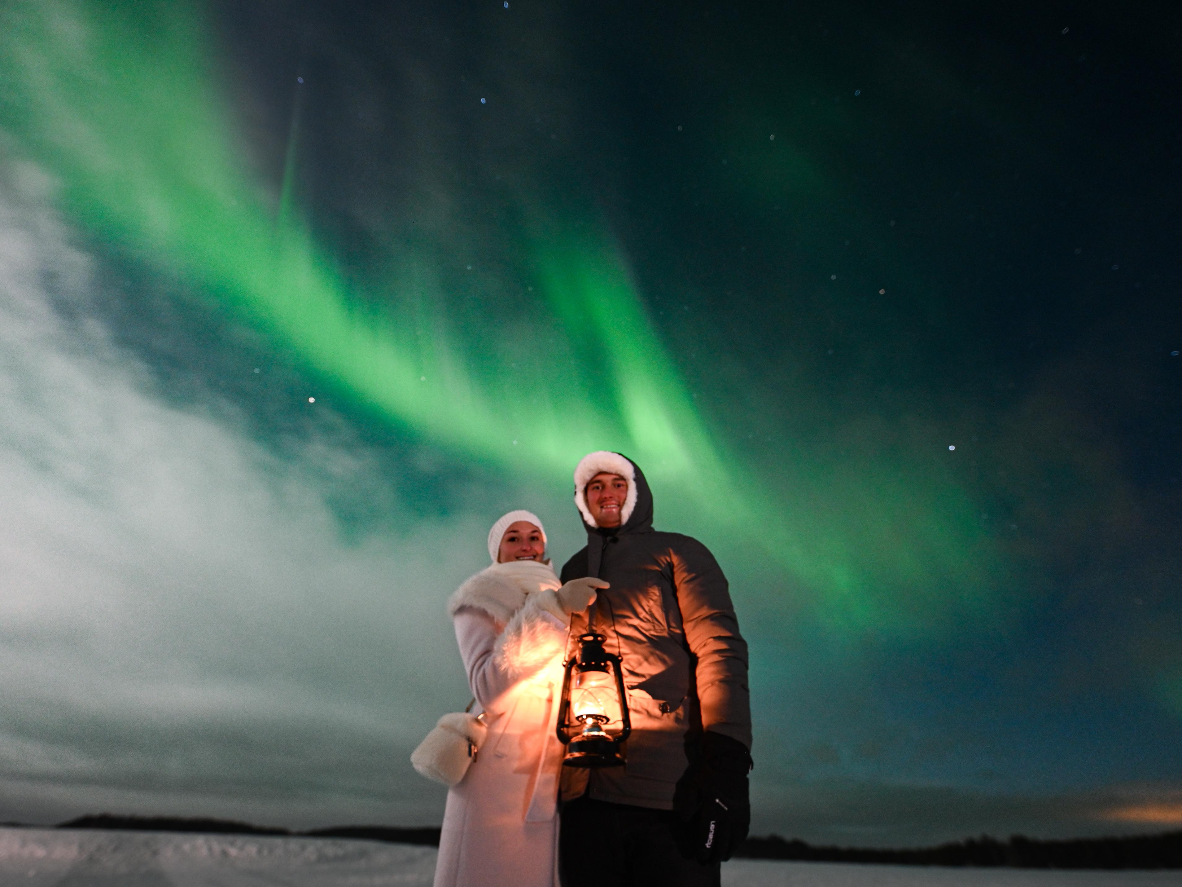 Rovaniemi Northern Lights Hunt – Money-Back Guarantee