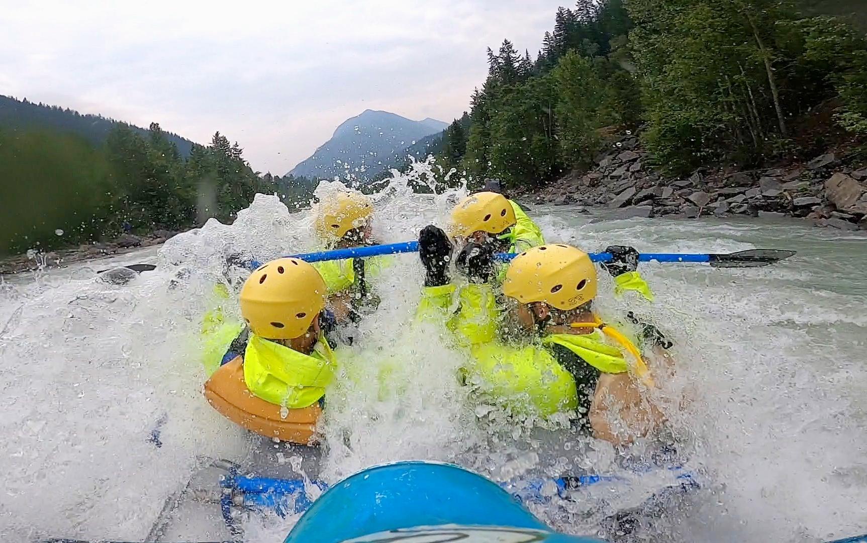 Kicking Horse River half-day whitewater rafting — Canadian Rockies rafting (3)