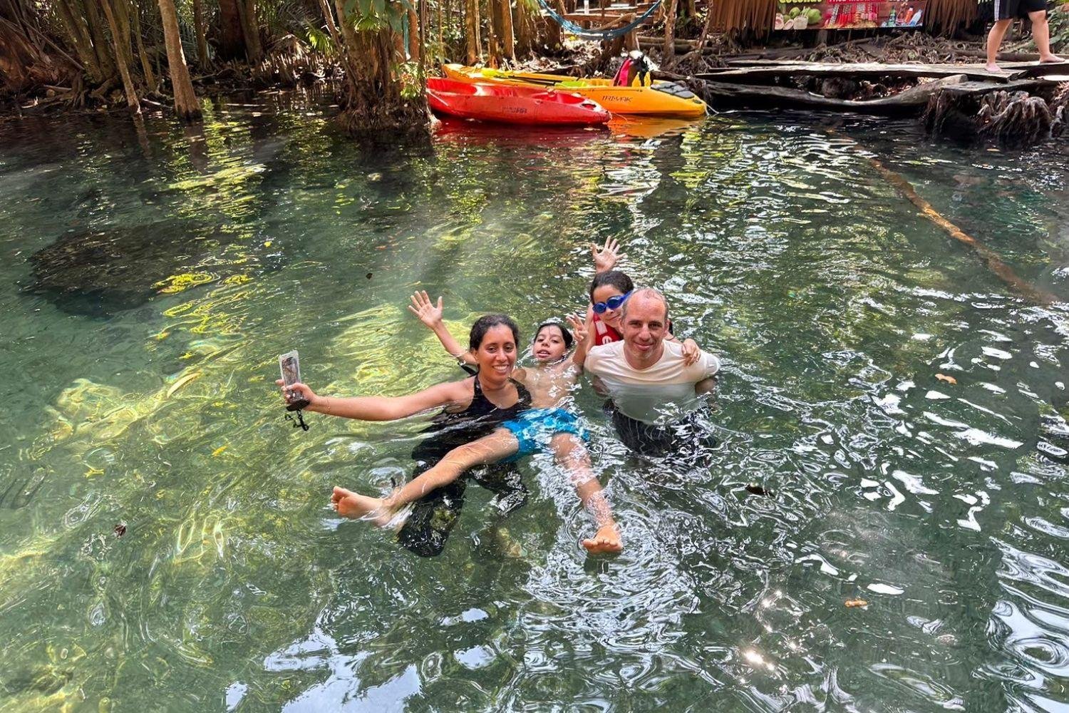 Krabi Nature Day: Emerald Pool, Hot Springs & Freshwater Kayaking