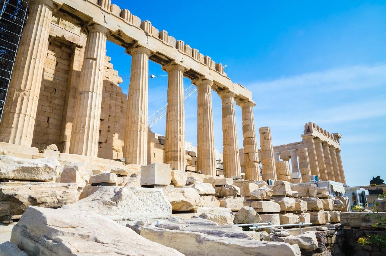 Acropolis of Athens Parthenon ancient Greek marble temple — image 7