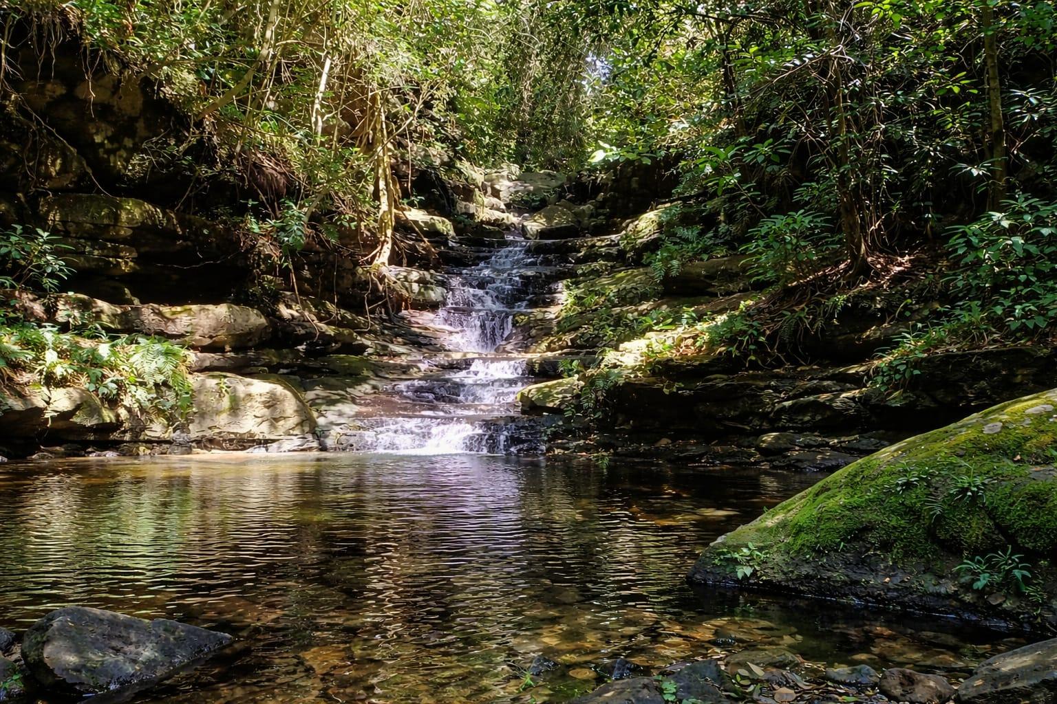 Cerro Vera Waterfalls Hike with Transport from Asunción