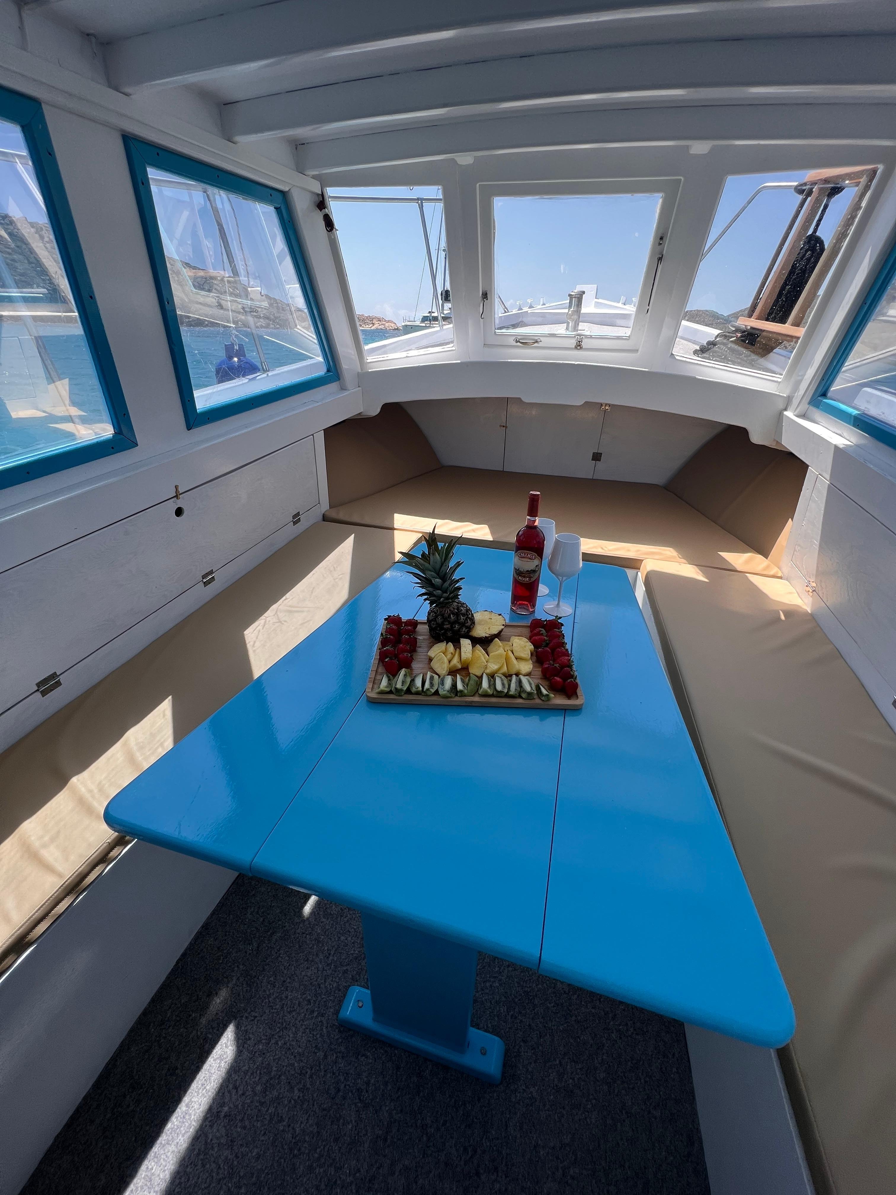 Private Mykonos South Coast Cruise on a Historic Wooden Boat