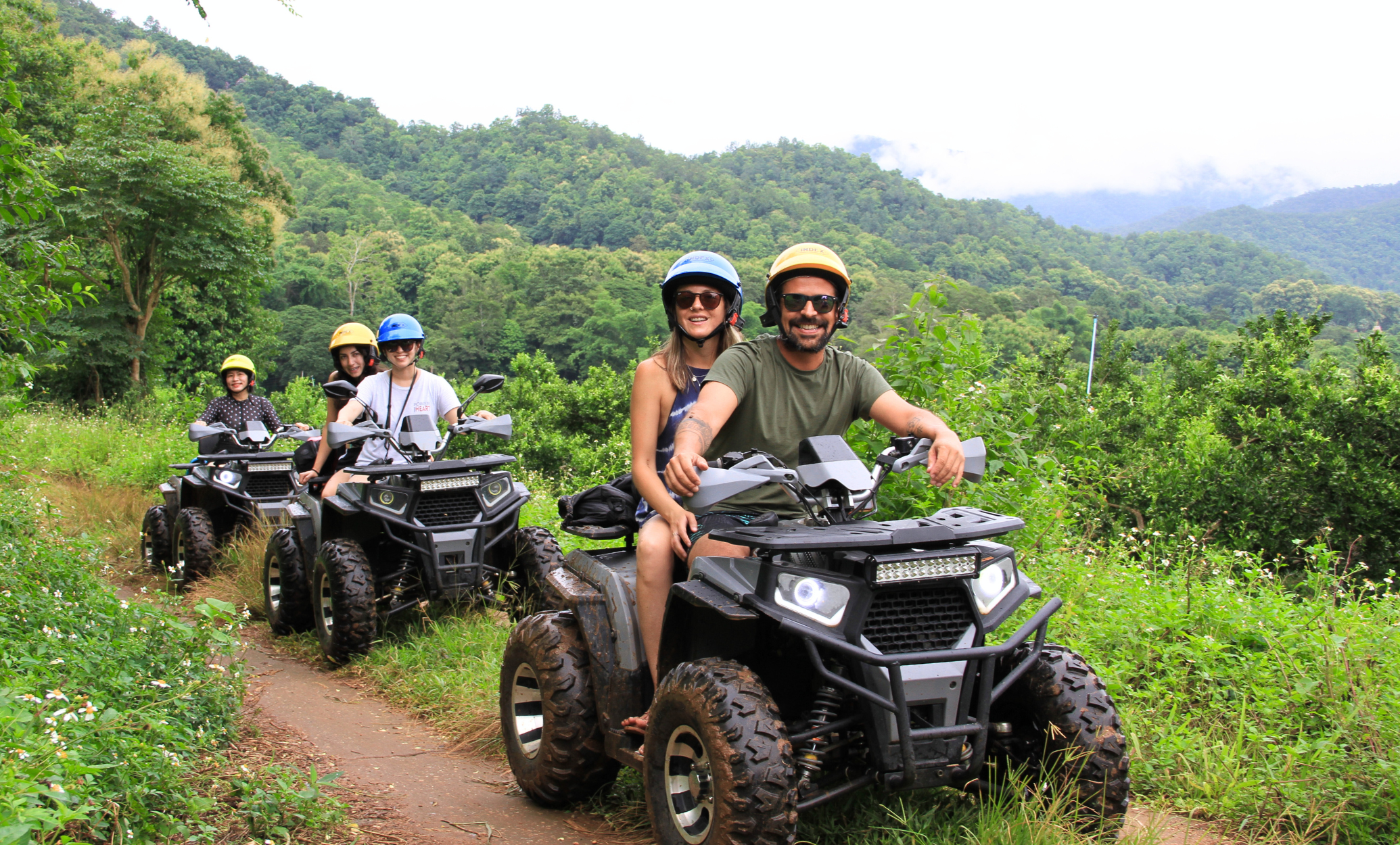Chiang Mai ATV, Waterfall & Bamboo Rafting Adventure