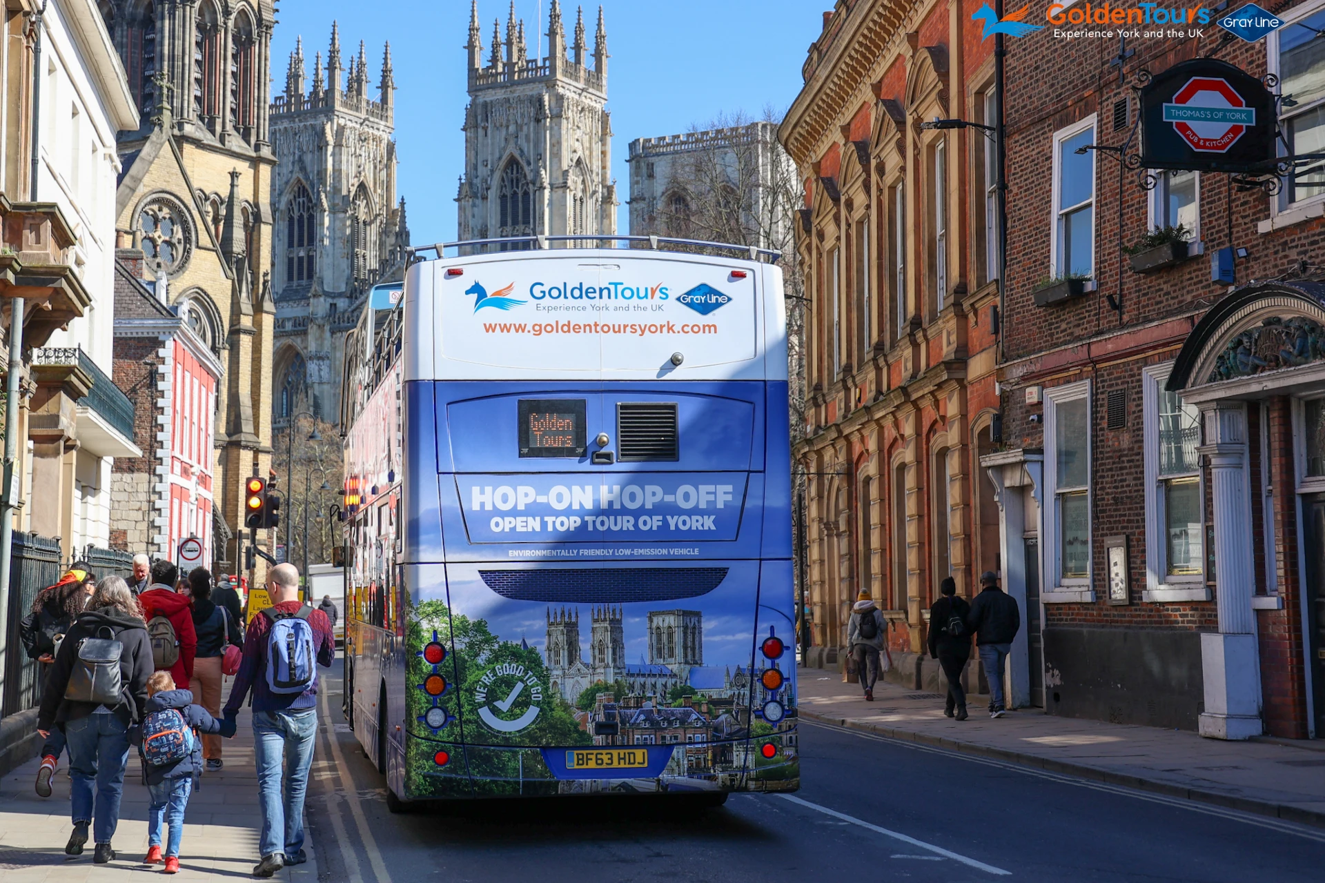 York Hop-On Hop-Off Bus Tour
