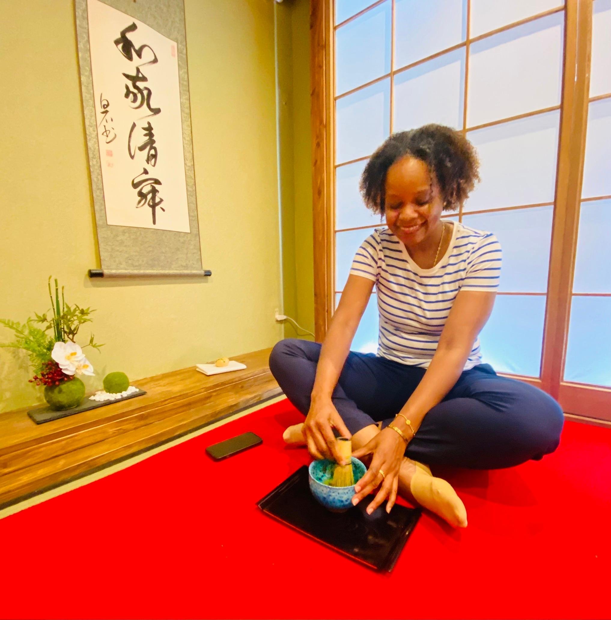 Traditional Matcha Tea Ceremony in Downtown Osaka