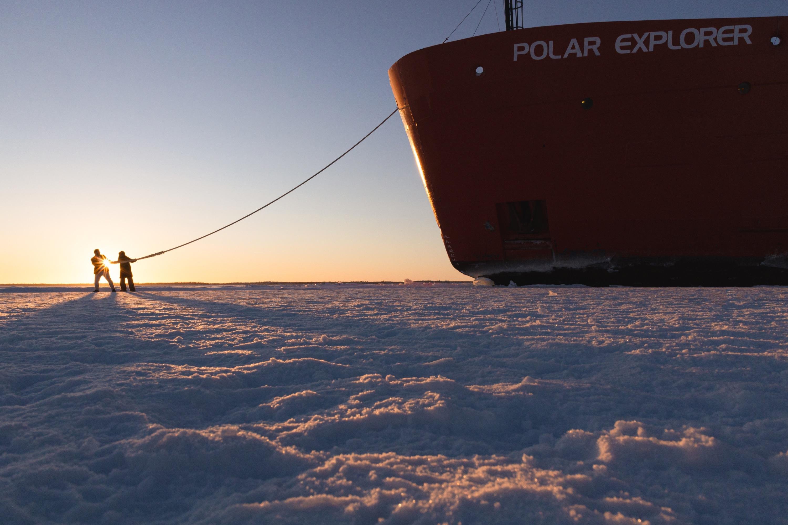 Arctic Icebreaker Cruise: Float & Walk on Frozen Sea
