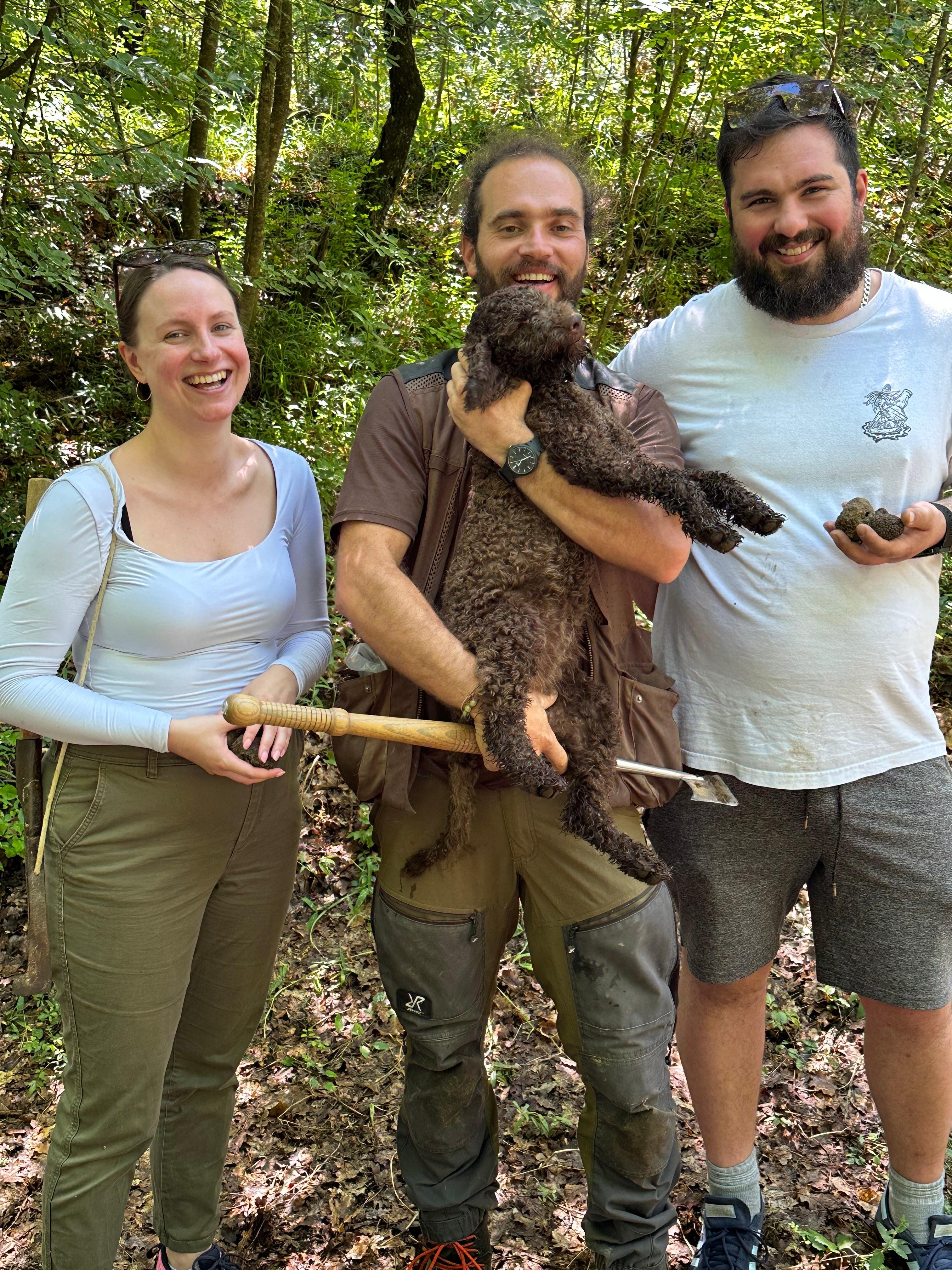 truffle hunting in Tuscany — photo 12