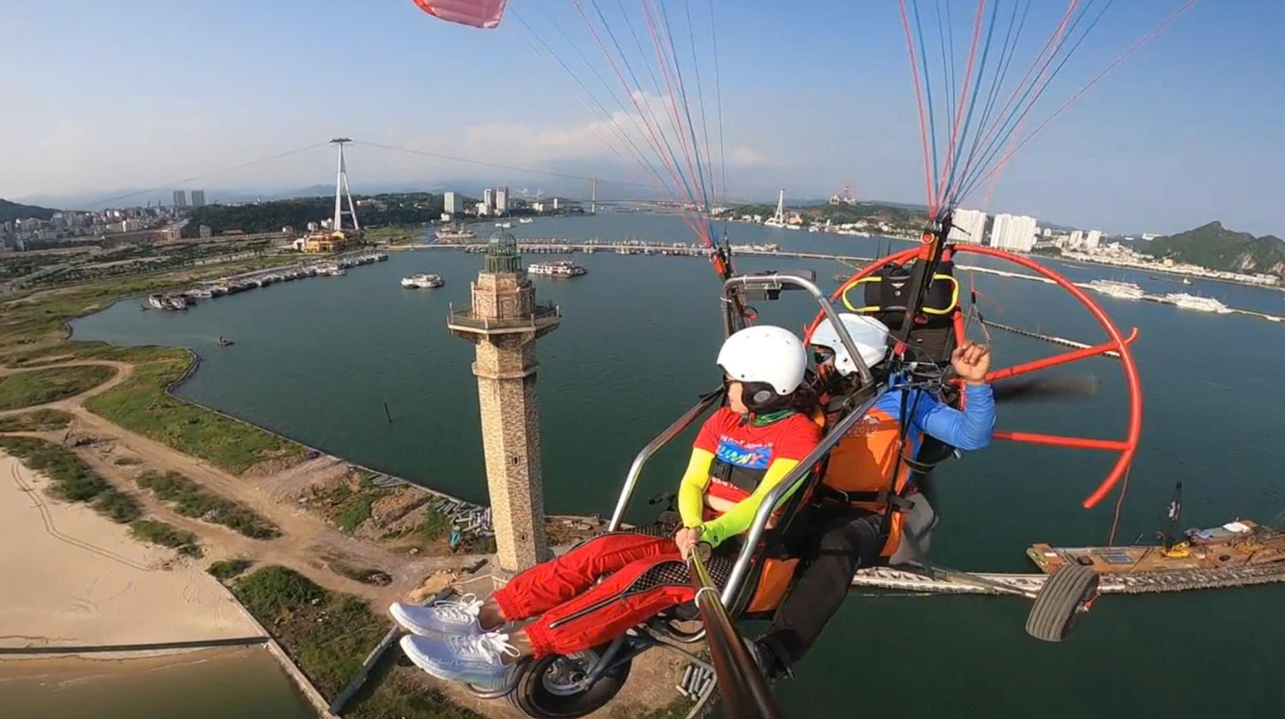 Halong Sky Tour: Tandem Paramotor Trike Flight
