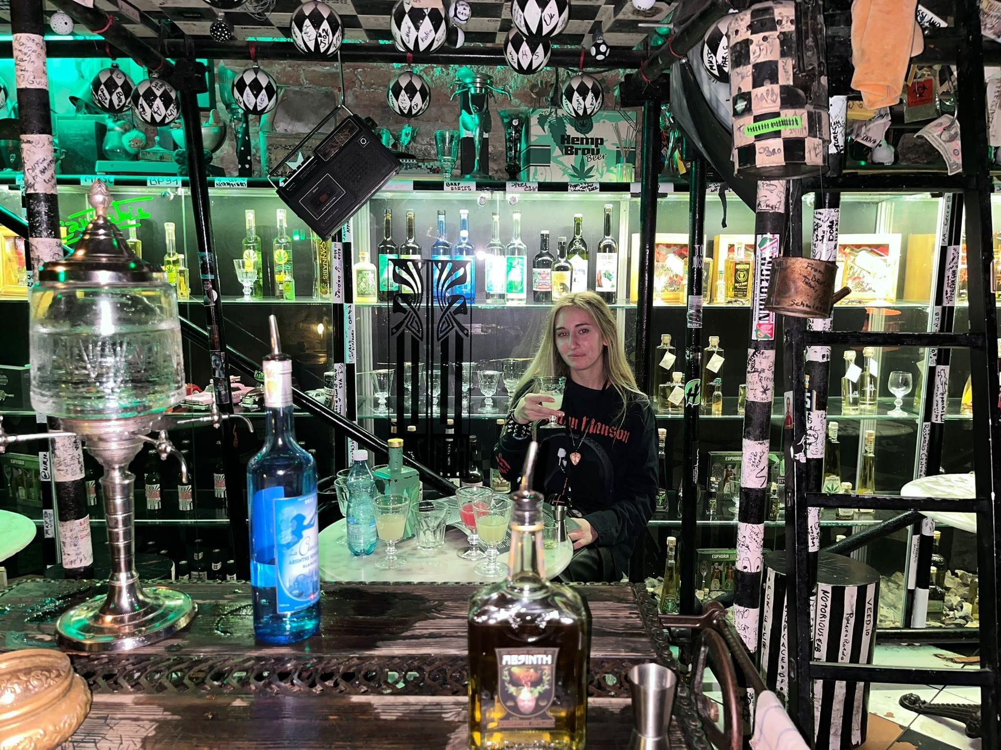 Prague Historic Absinthe Cellar Tasting
