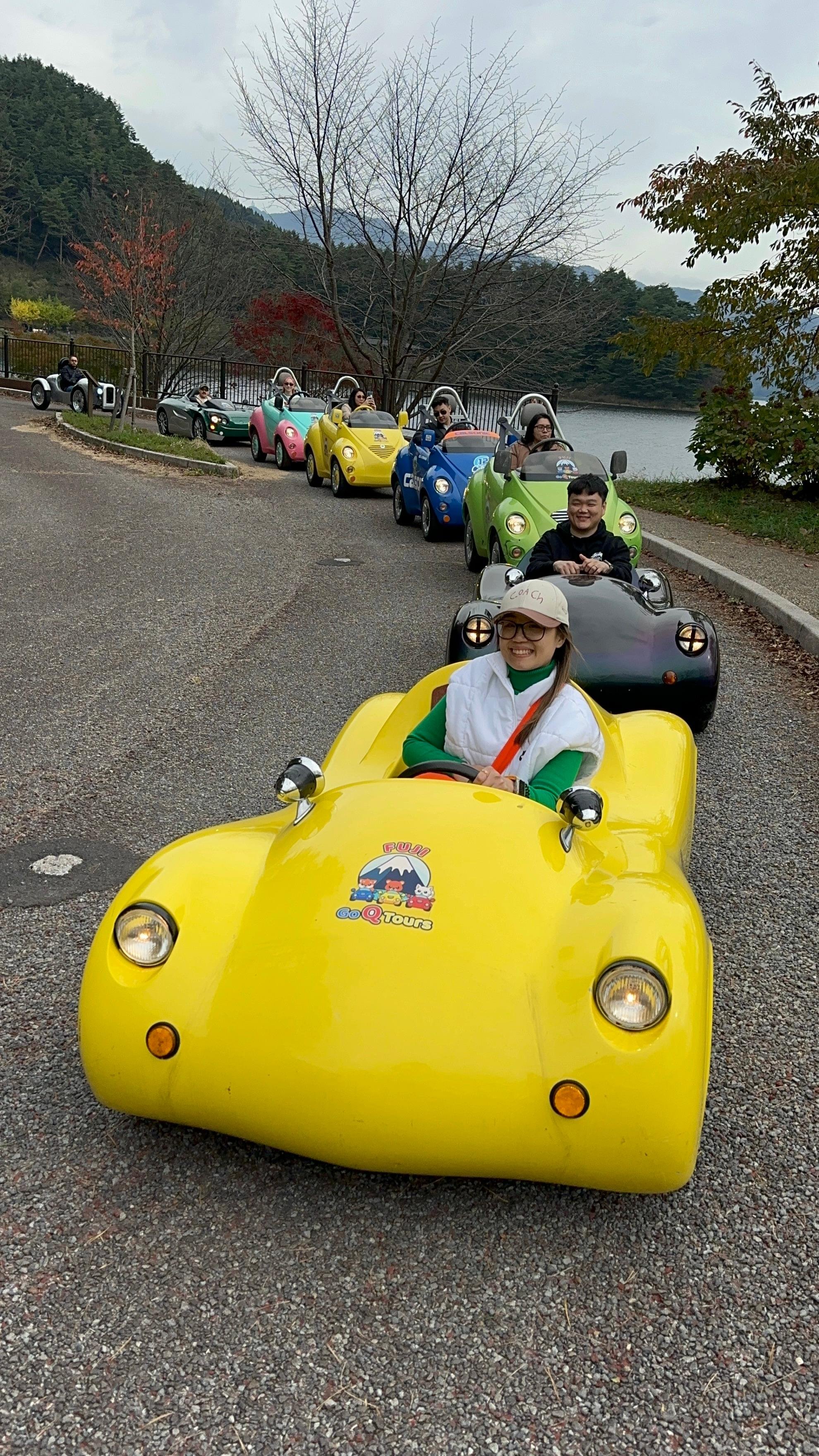 Lake Kawaguchiko Electric Mini Car Guided Tour