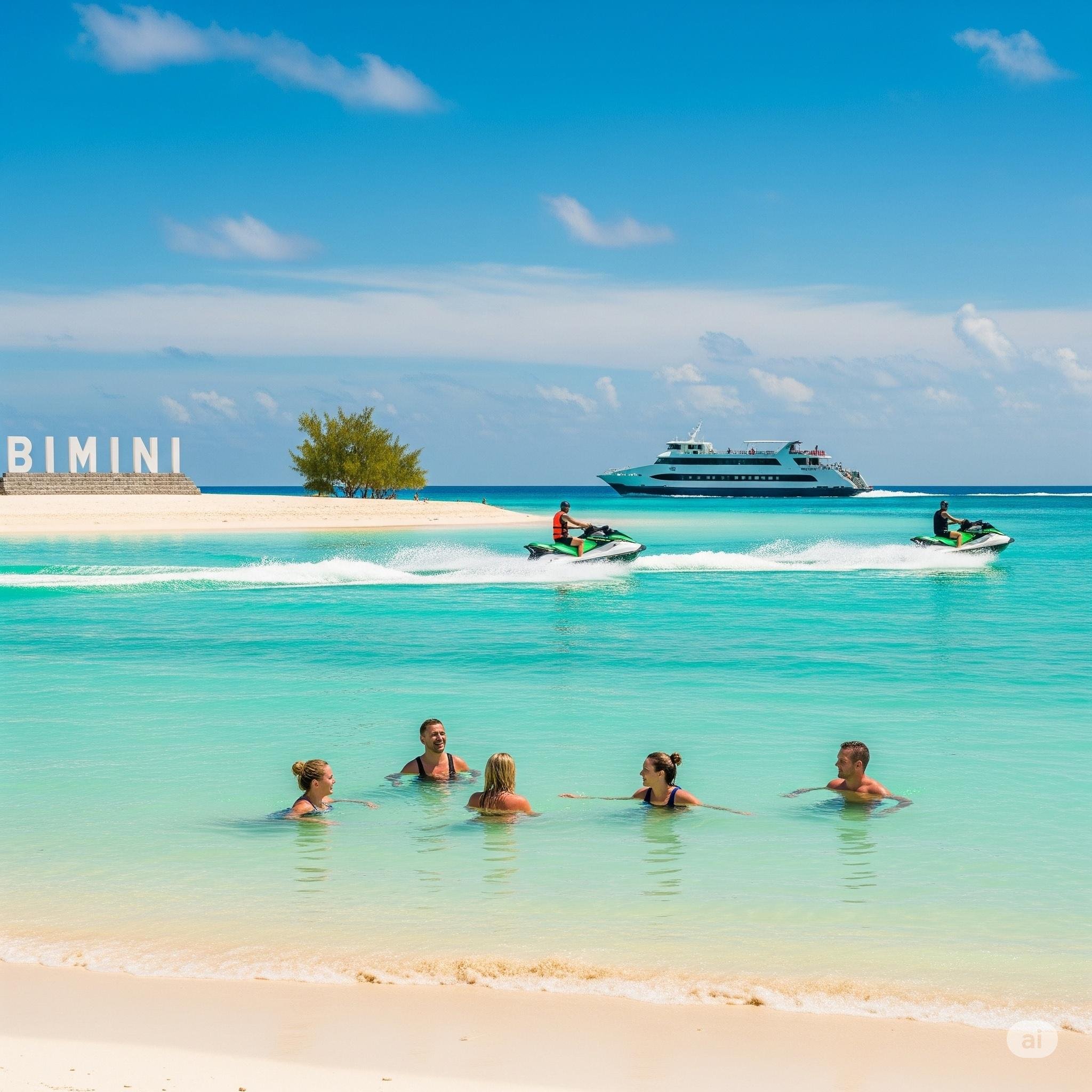 Bahamas Day Trip: Bimini or Grand Bahama Ferry from Miami