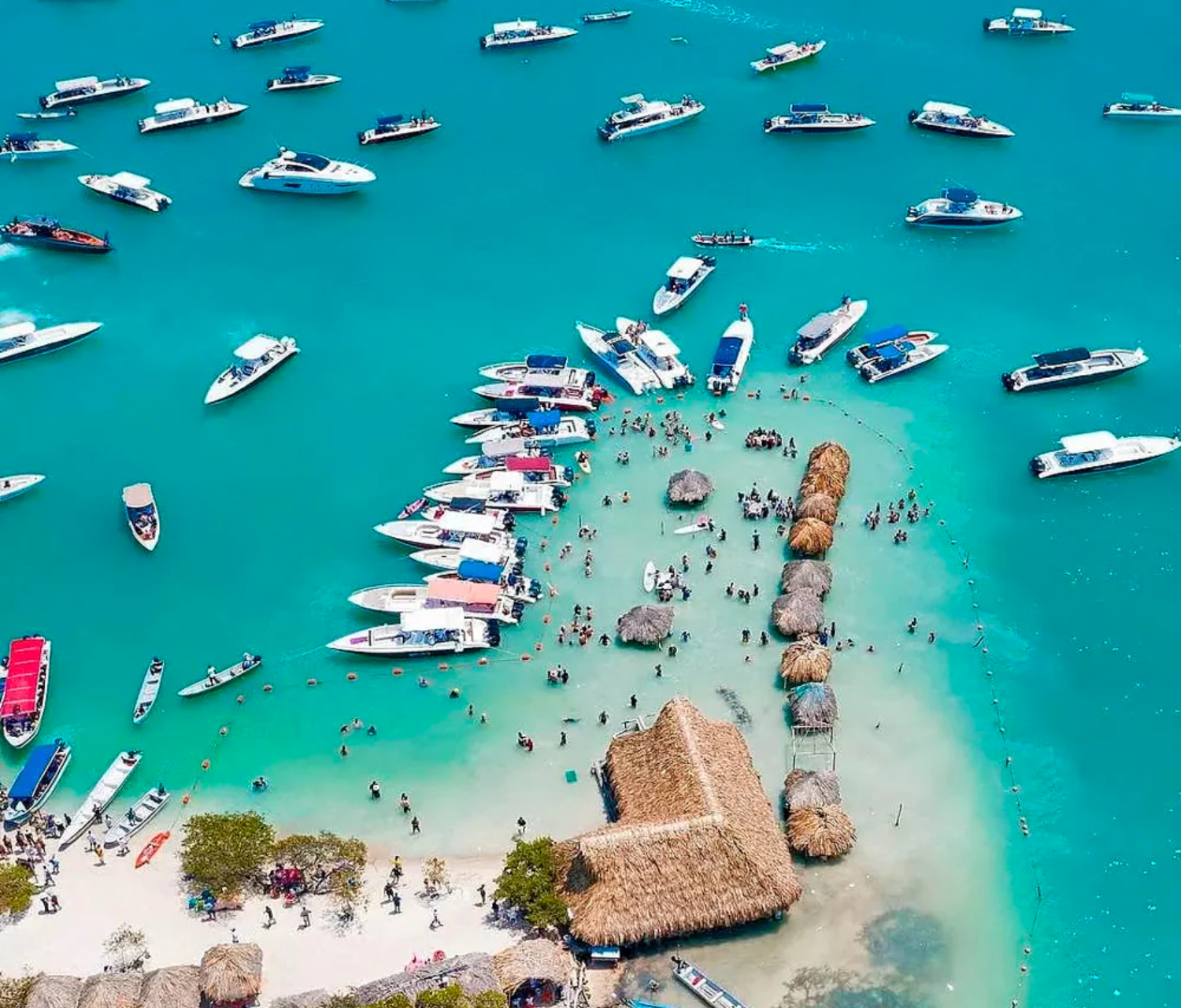 Cartagena Island Hopping & Party Boat Experience