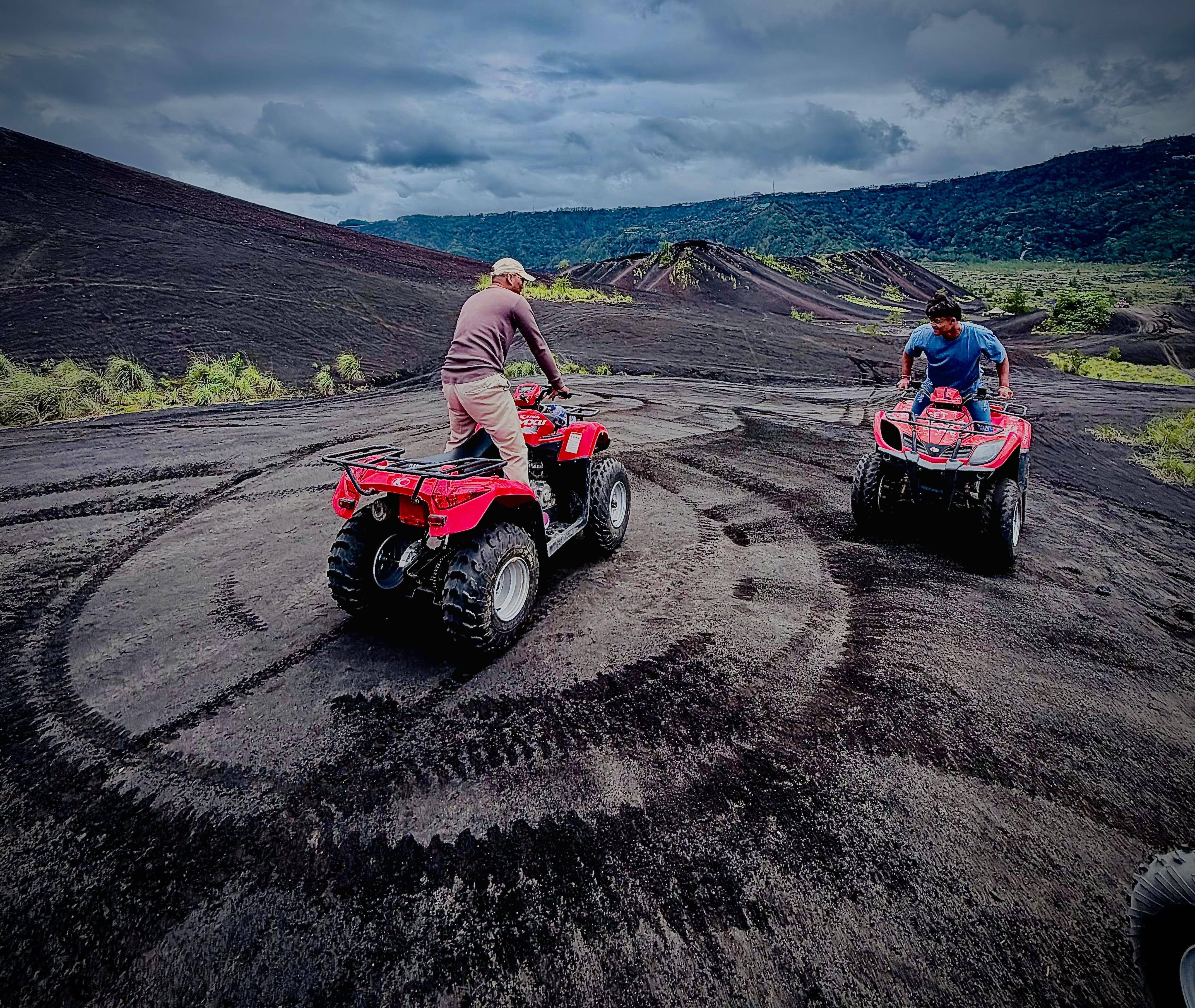 Bali Mt. Batur Black Lava ATV Quad Bike Ride