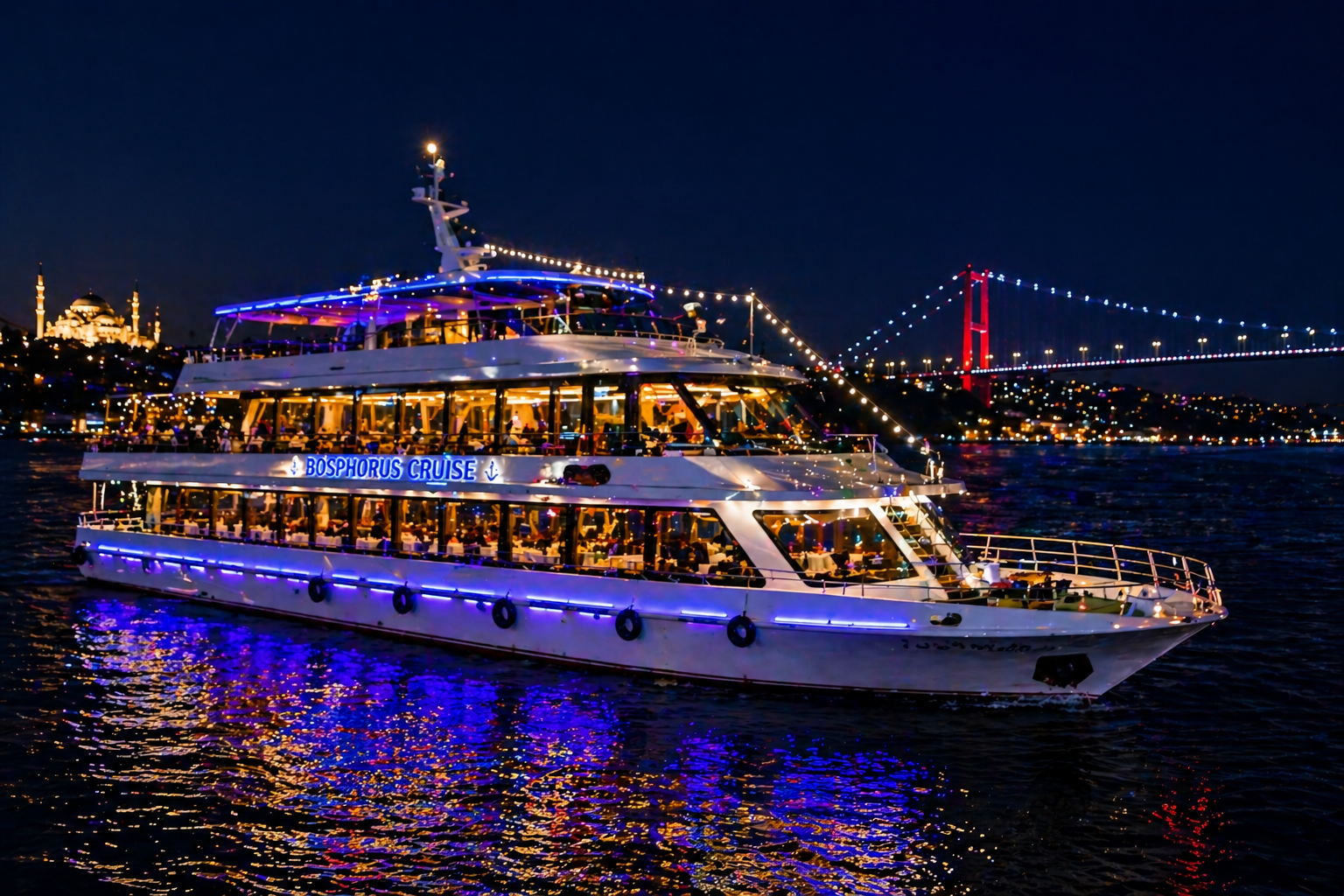 Istanbul Arrival & Bosphorus Dinner Cruise Combo