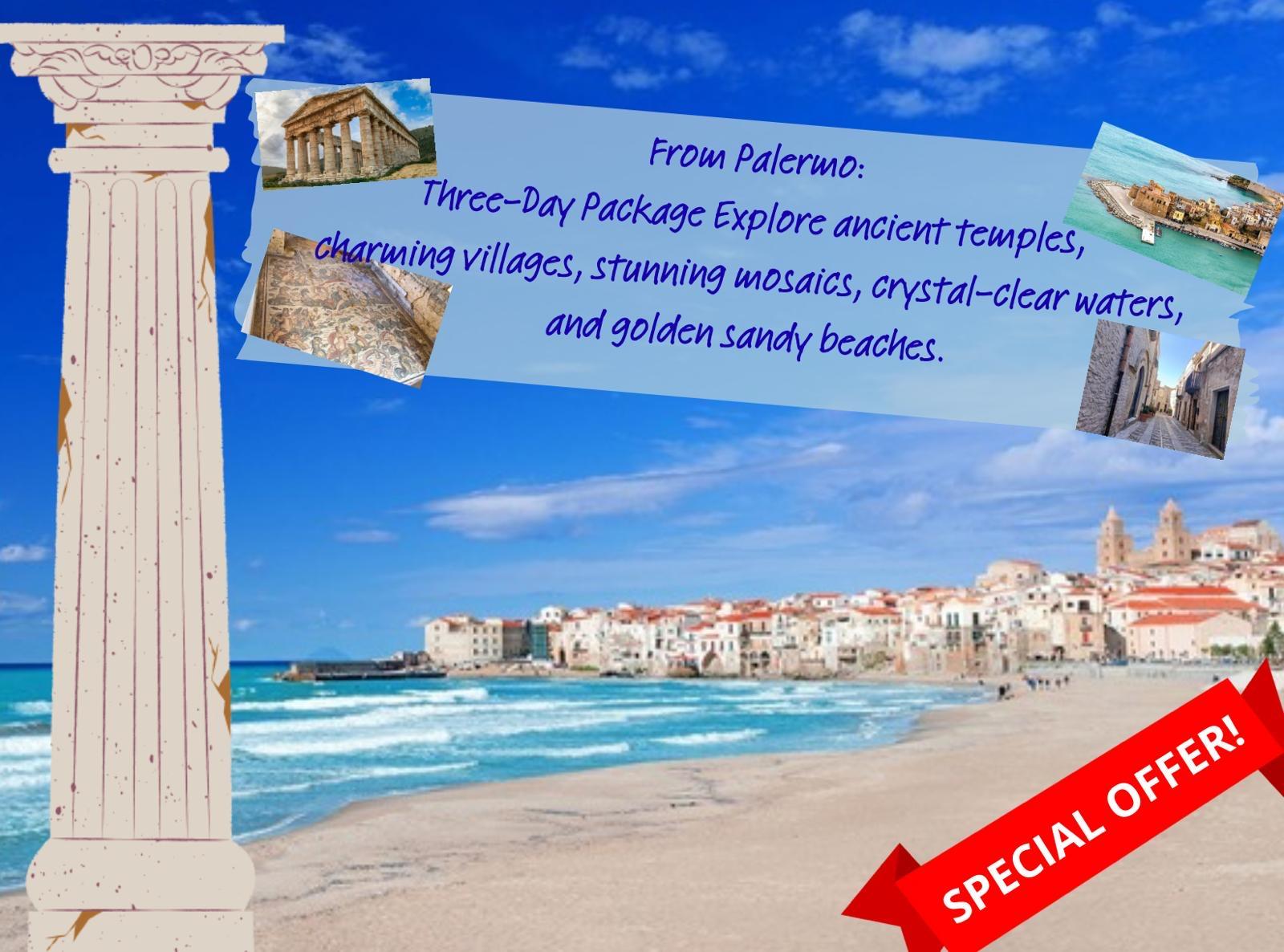 Sicily 3-Day Explorer: Temples, Medieval Towns & Coastal Gems