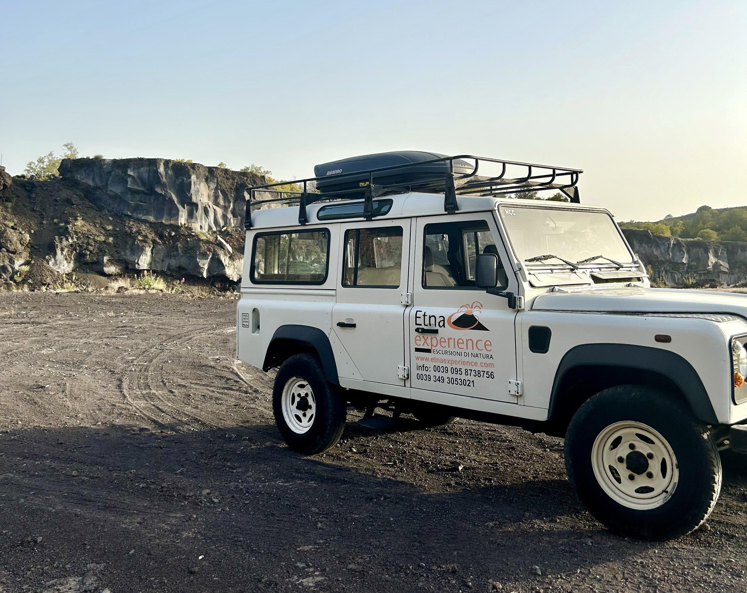 Mount Etna 4x4 Jeep Adventure with Wine Lunch