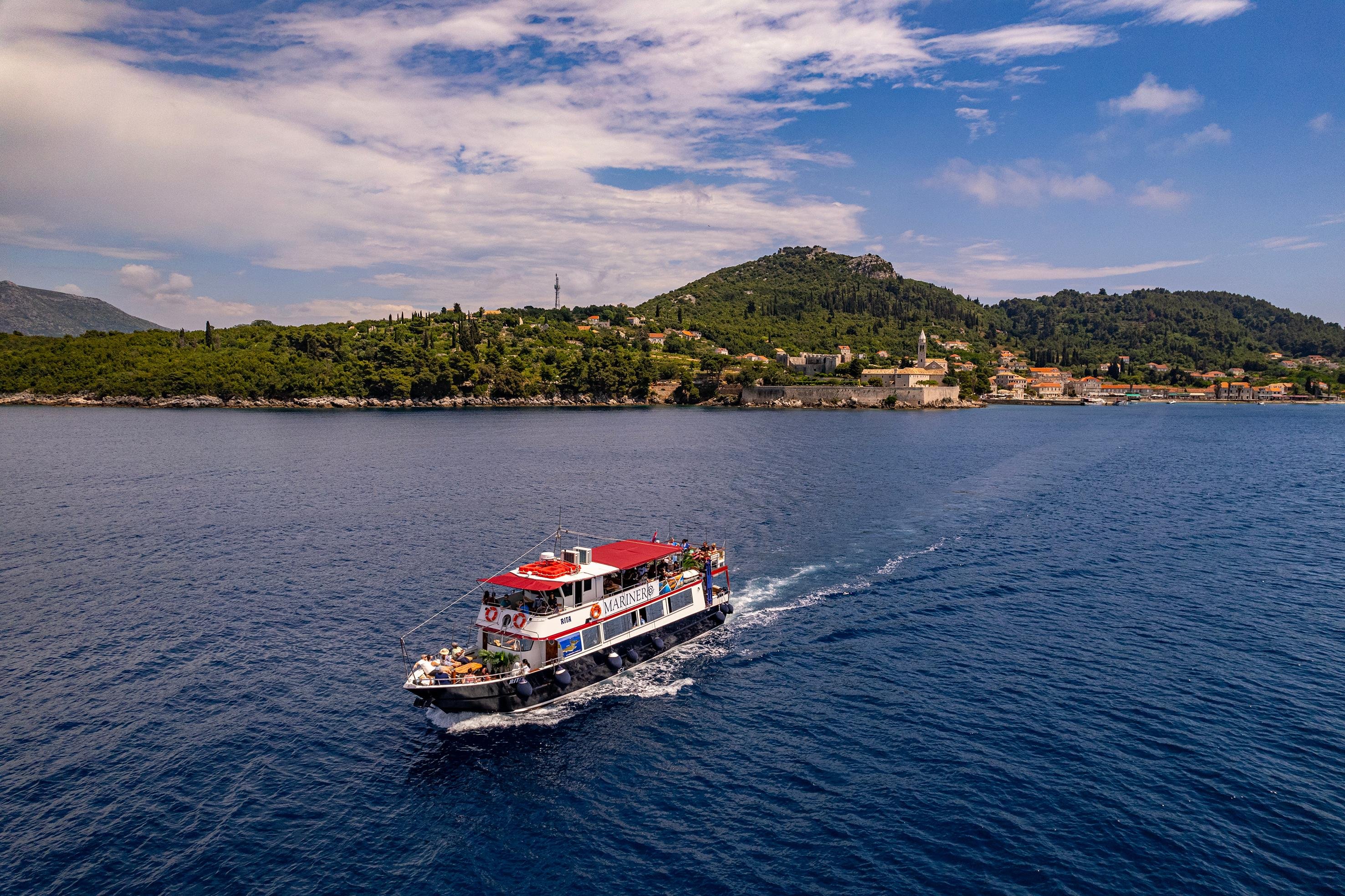 Elaphite Islands Day Cruise from Dubrovnik with Drinks & Optional Lunch