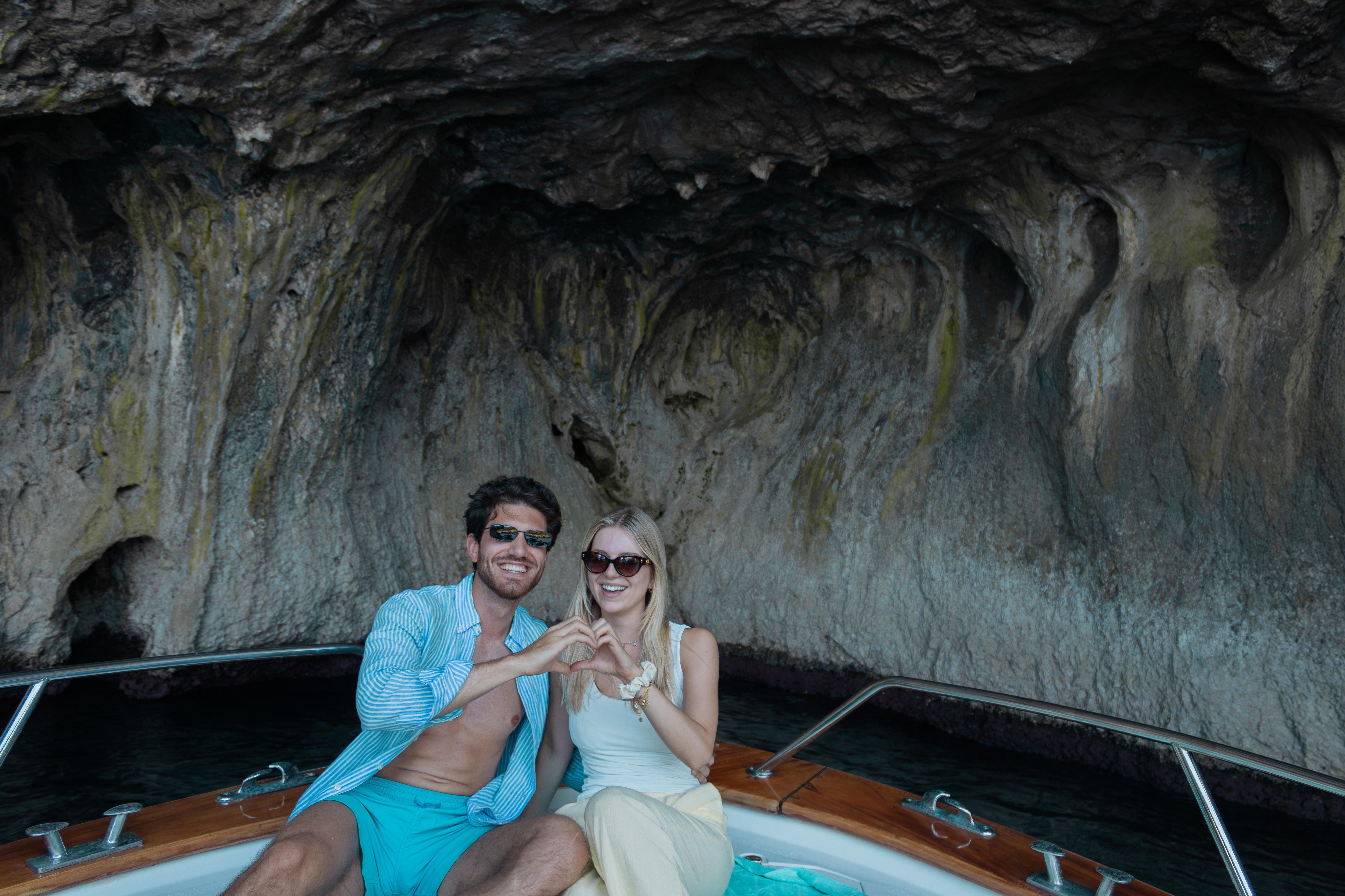 Capri Small-Group Boat Tour from Positano with Lunch & Drinks