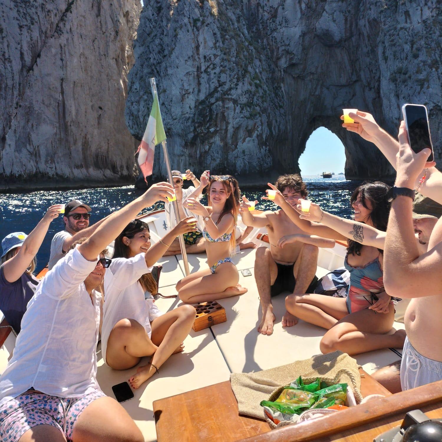 Capri All-In-One: Boat Tour, Bus & Monte Solaro Chairlift